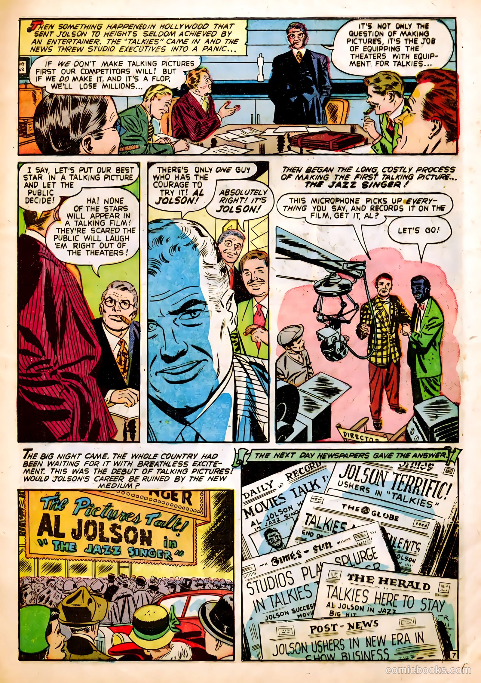 Famous Stars #4 (1951) — page 9 of 37