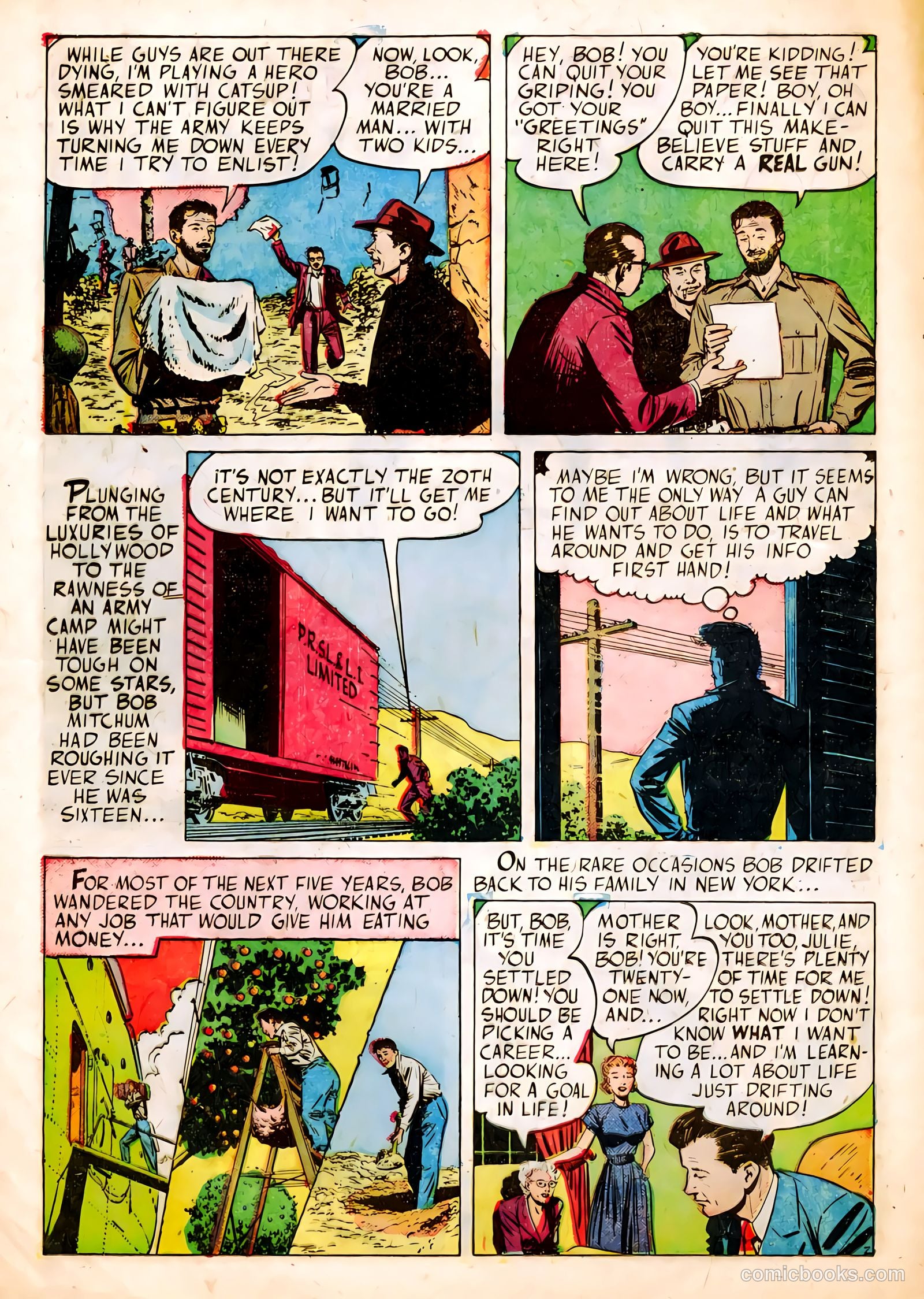 Famous Stars #4 (1951) — page 12 of 37