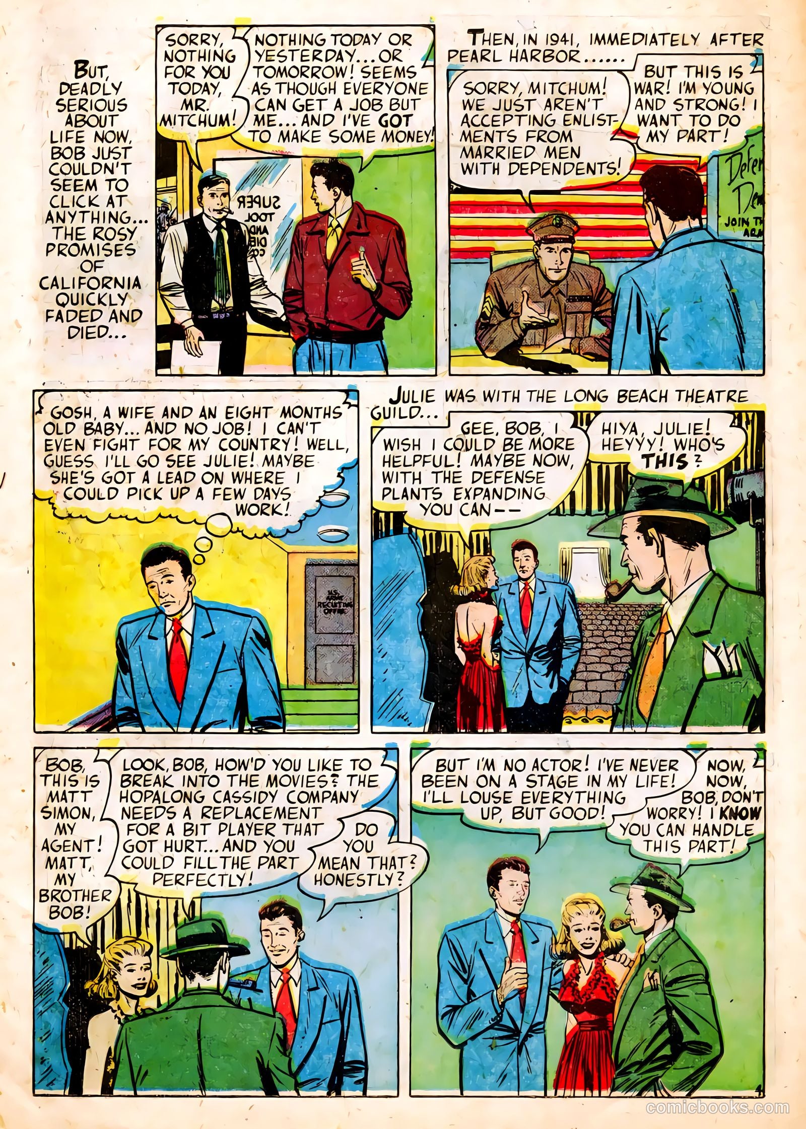 Famous Stars #4 (1951) — page 14 of 37