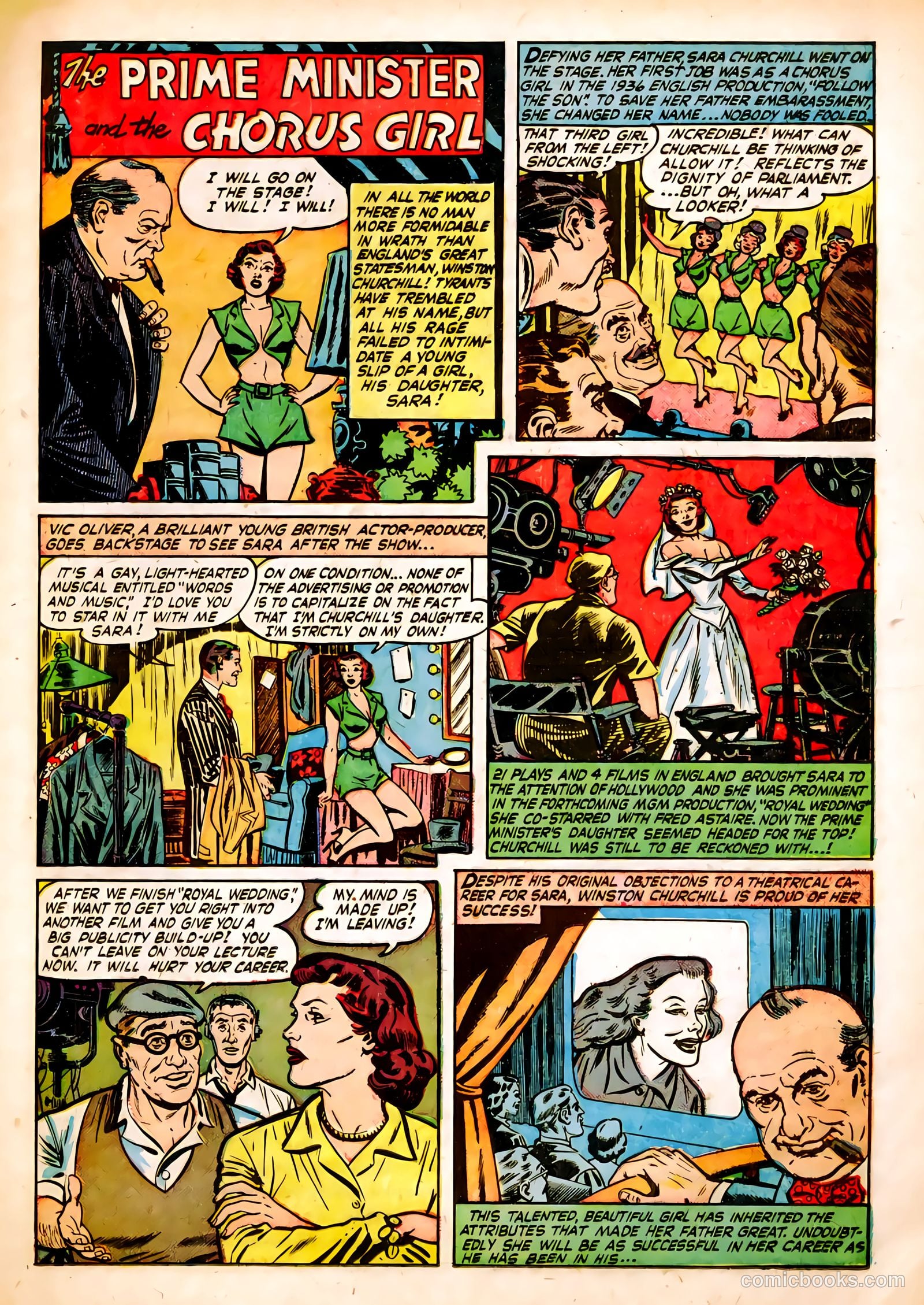 Famous Stars #4 (1951) — page 17 of 37