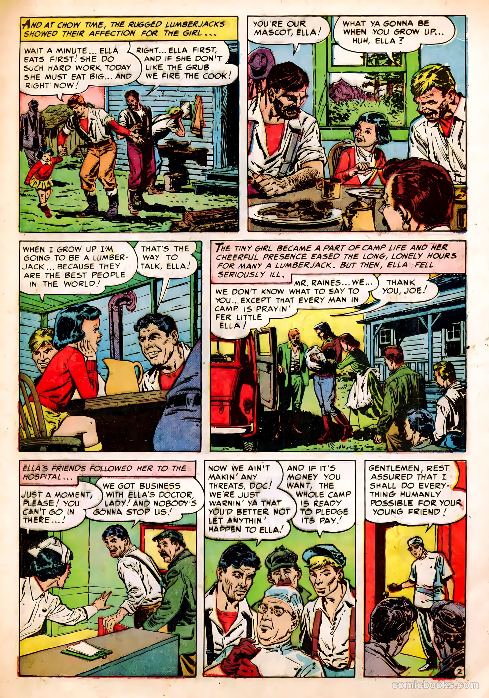 Famous Stars #4 (1951) — page 21 of 37