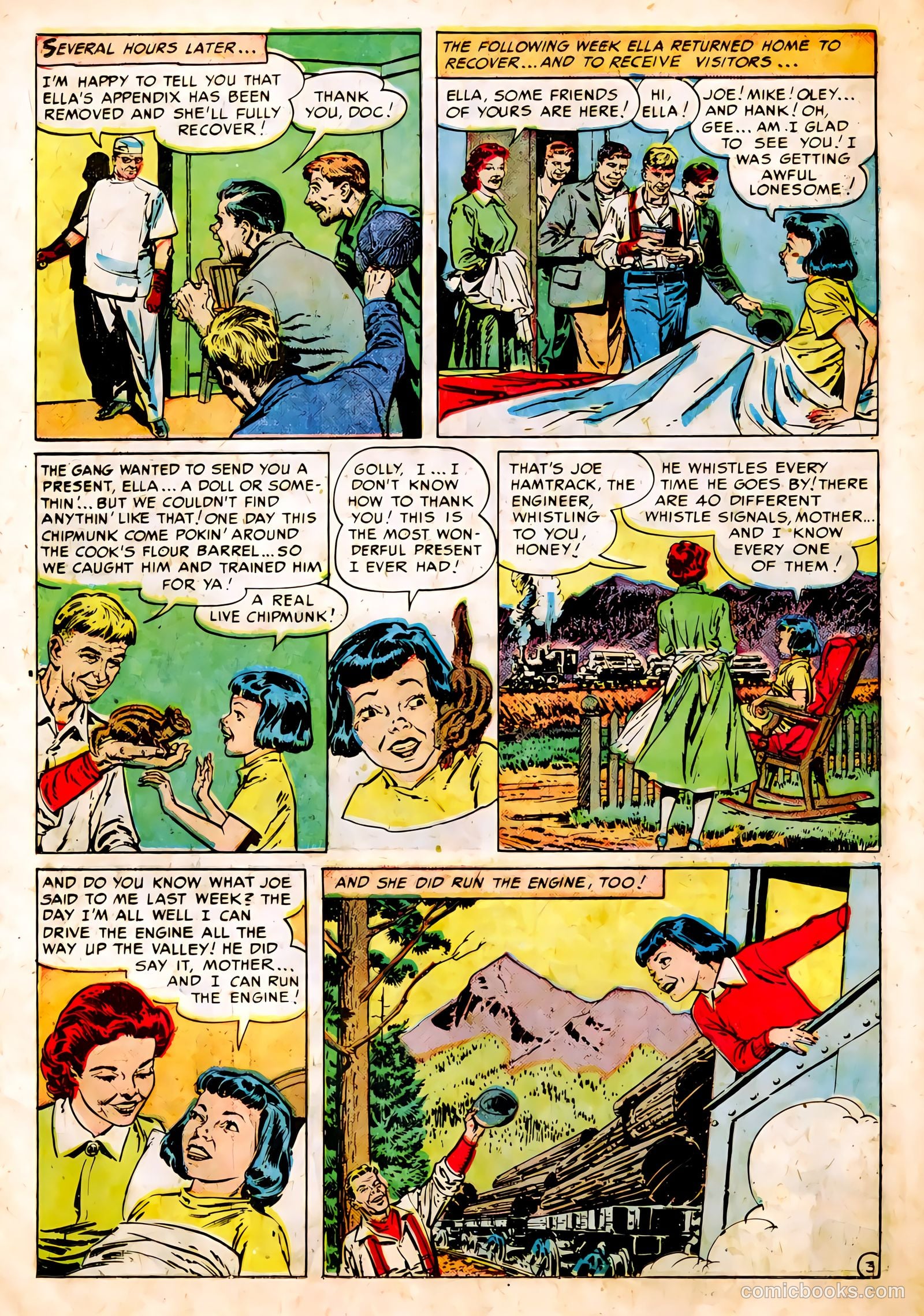 Famous Stars #4 (1951) — page 22 of 37