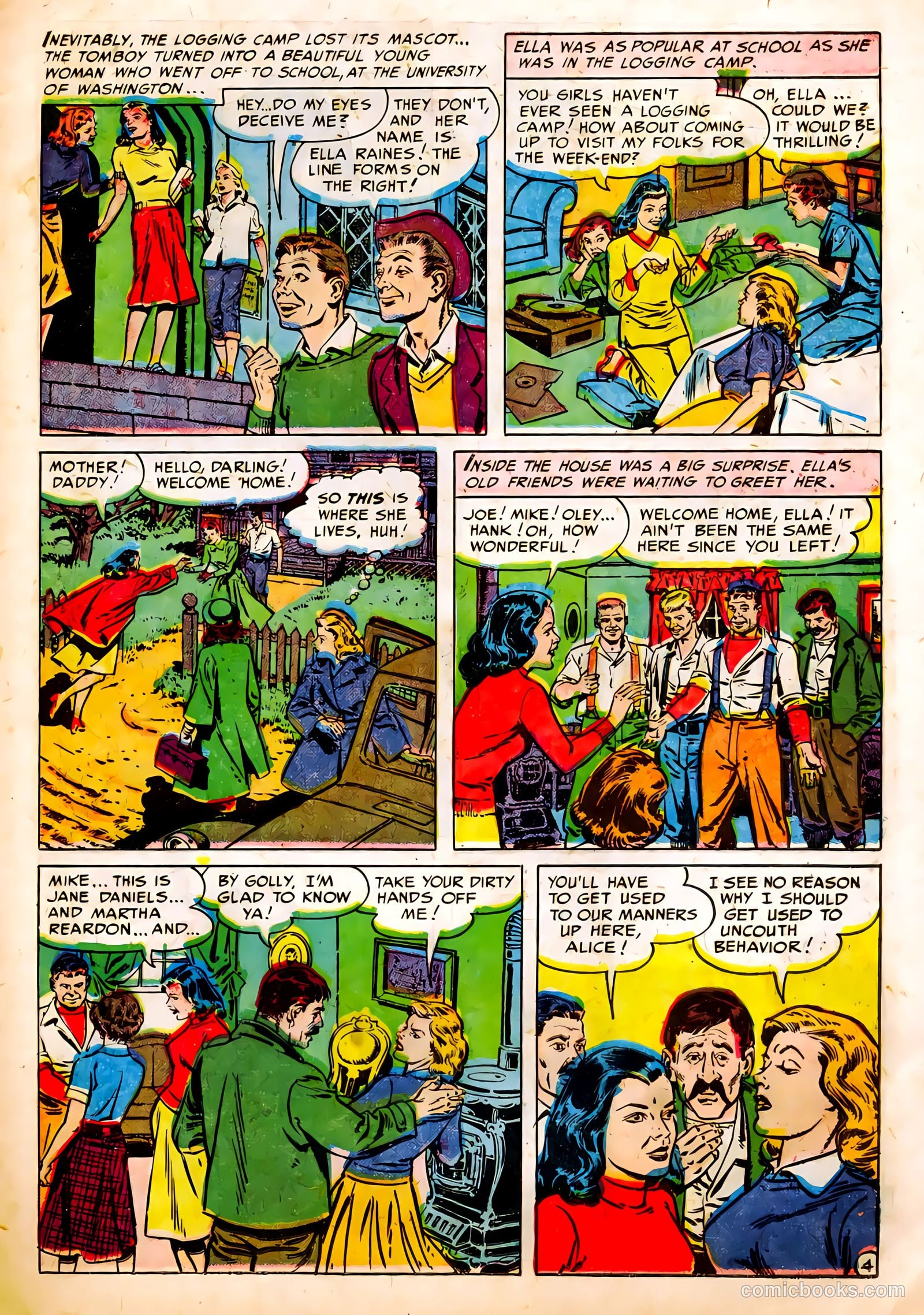 Famous Stars #4 (1951) — page 23 of 37