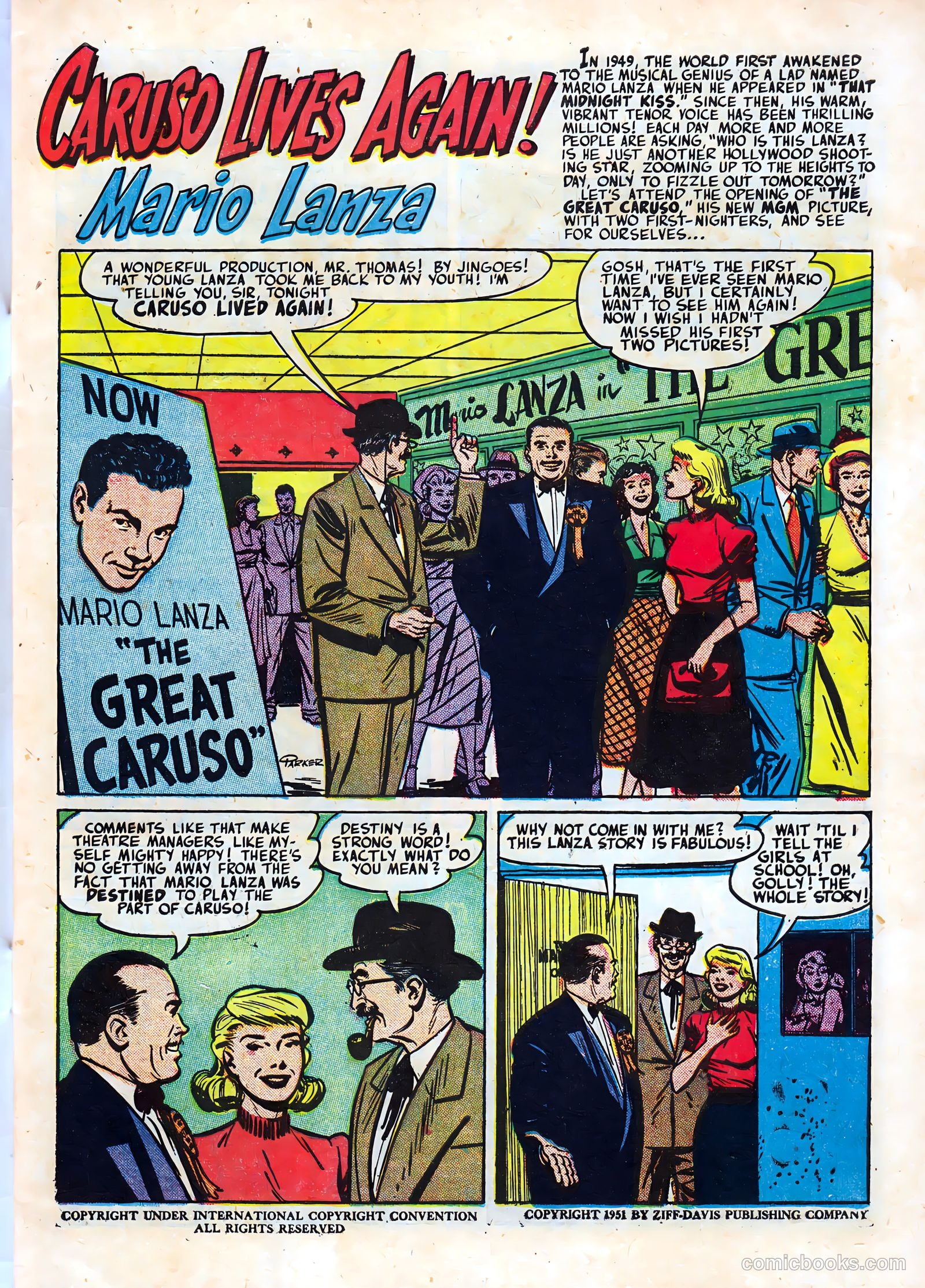 Famous Stars #5 (1951) — page 3 of 36