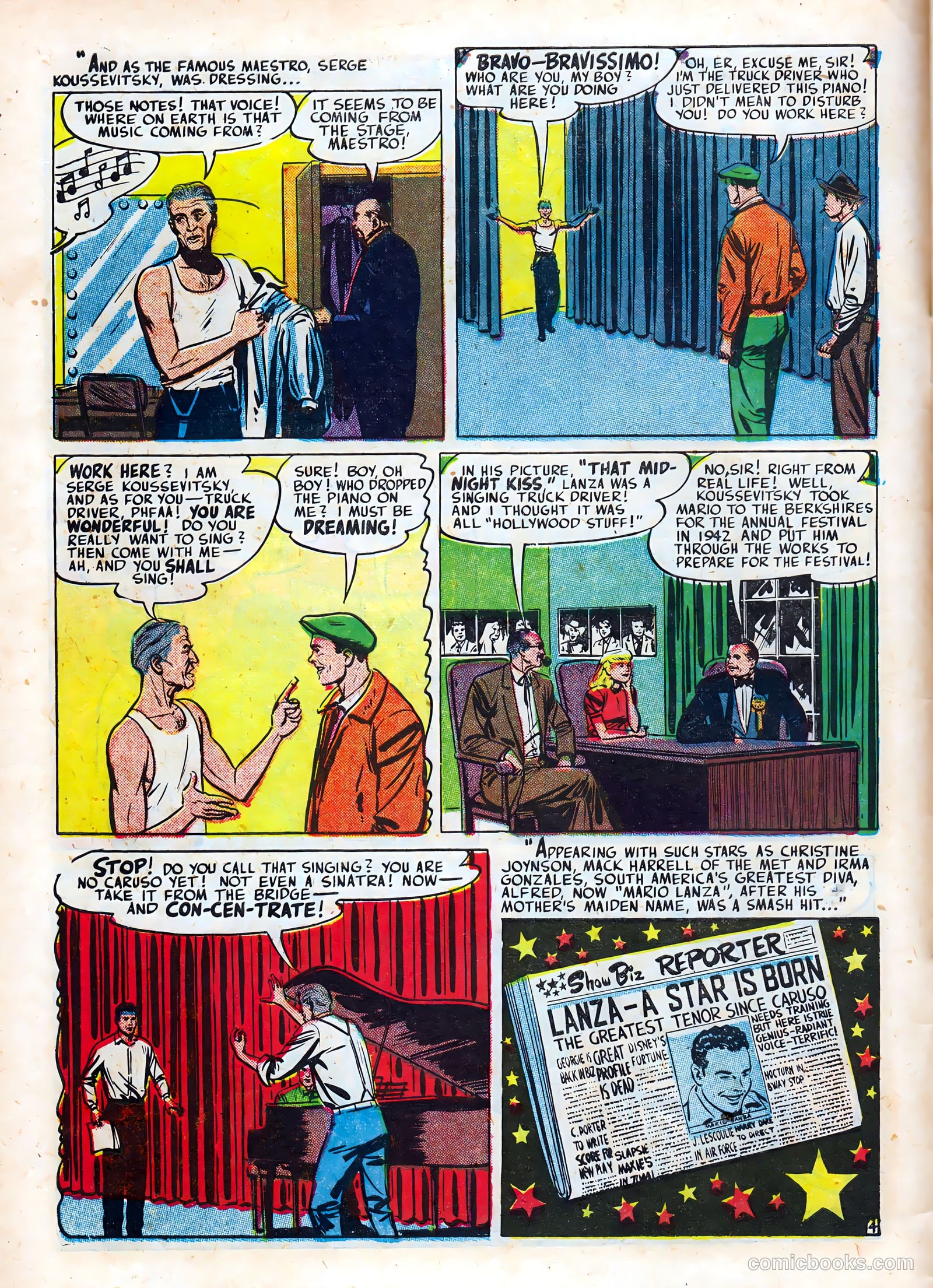 Famous Stars #5 (1951) — page 6 of 36