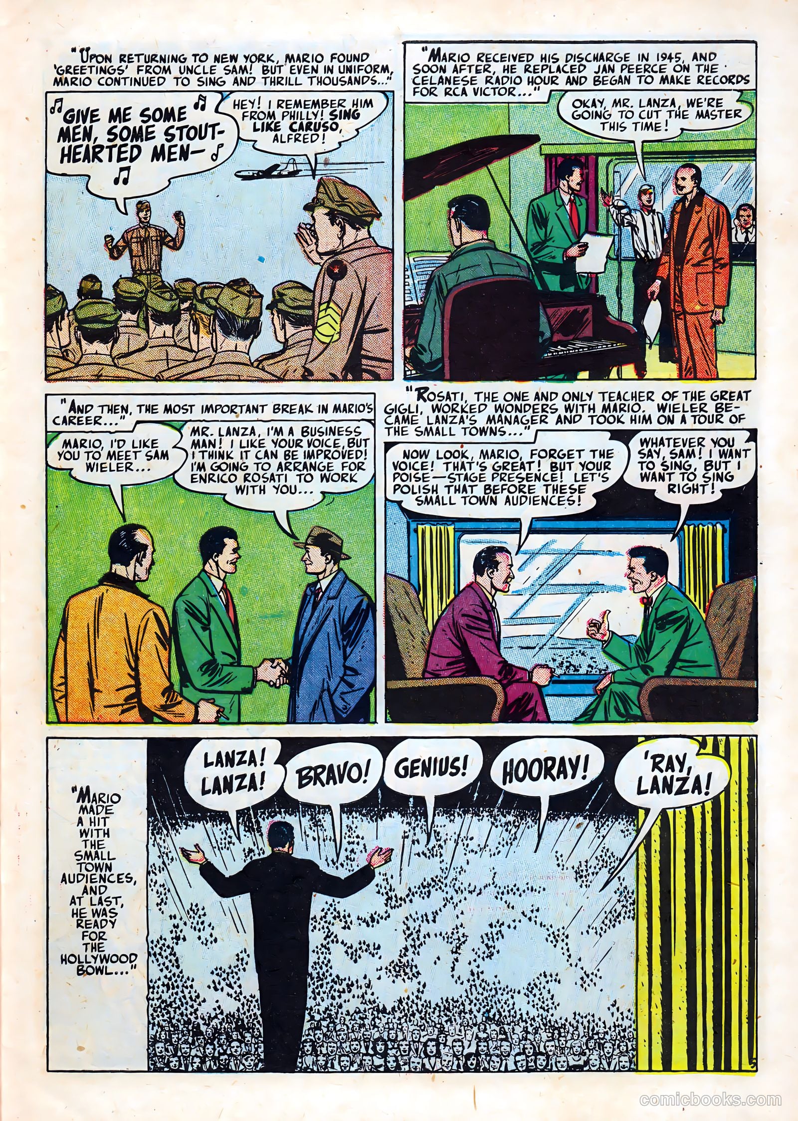 Famous Stars #5 (1951) — page 7 of 36