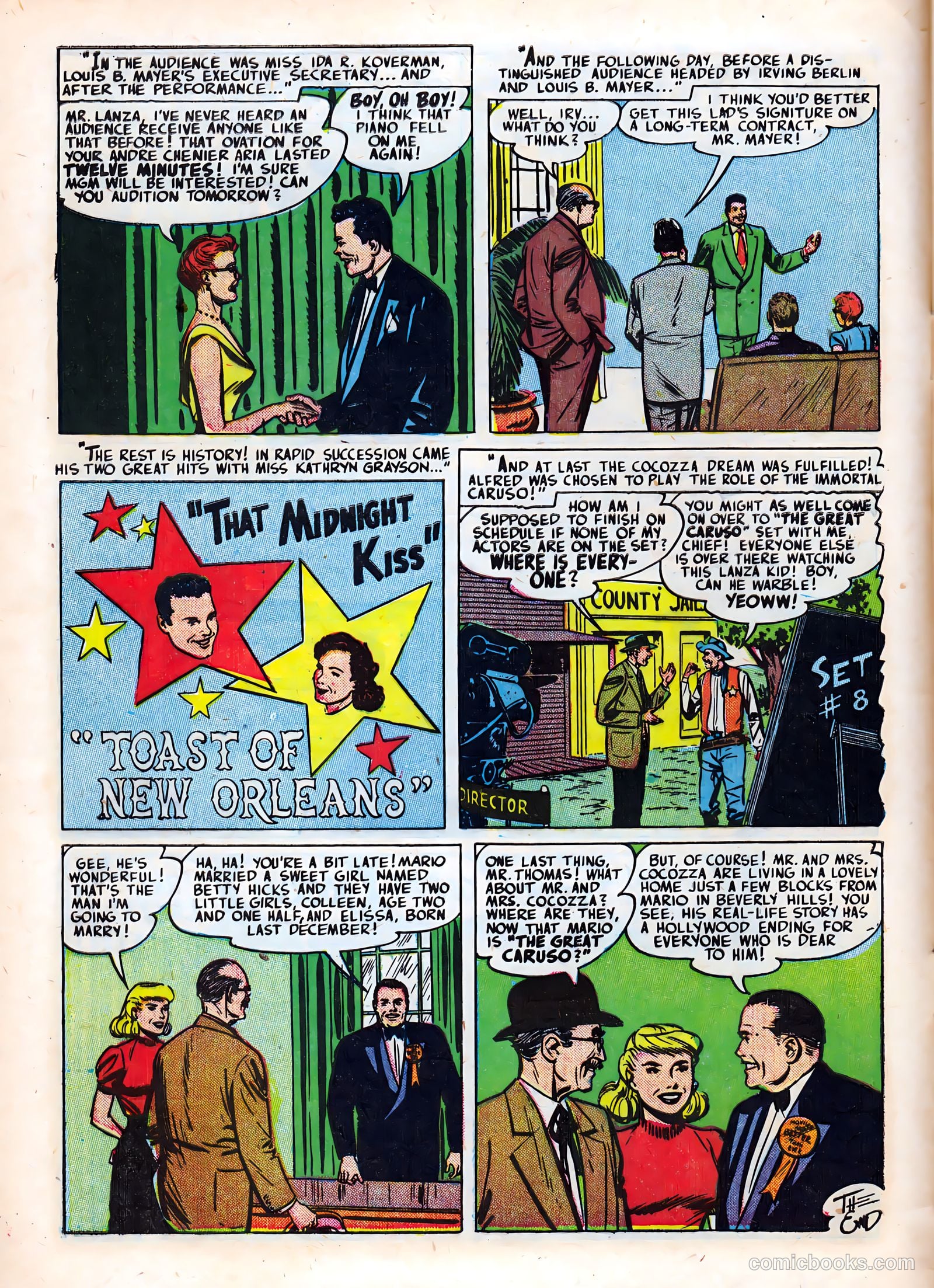 Famous Stars #5 (1951) — page 8 of 36