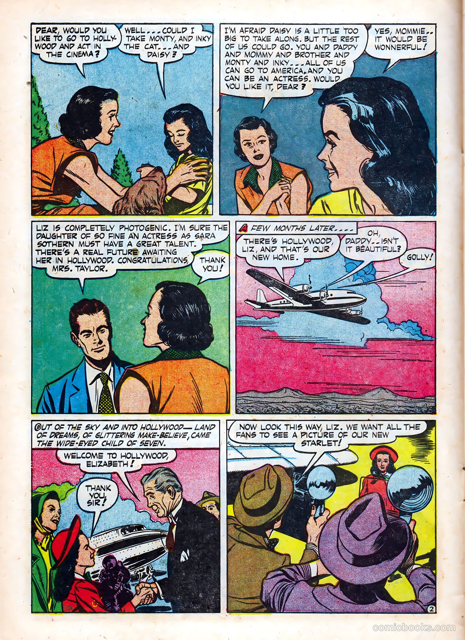 Famous Stars #5 (1951) — page 10 of 36
