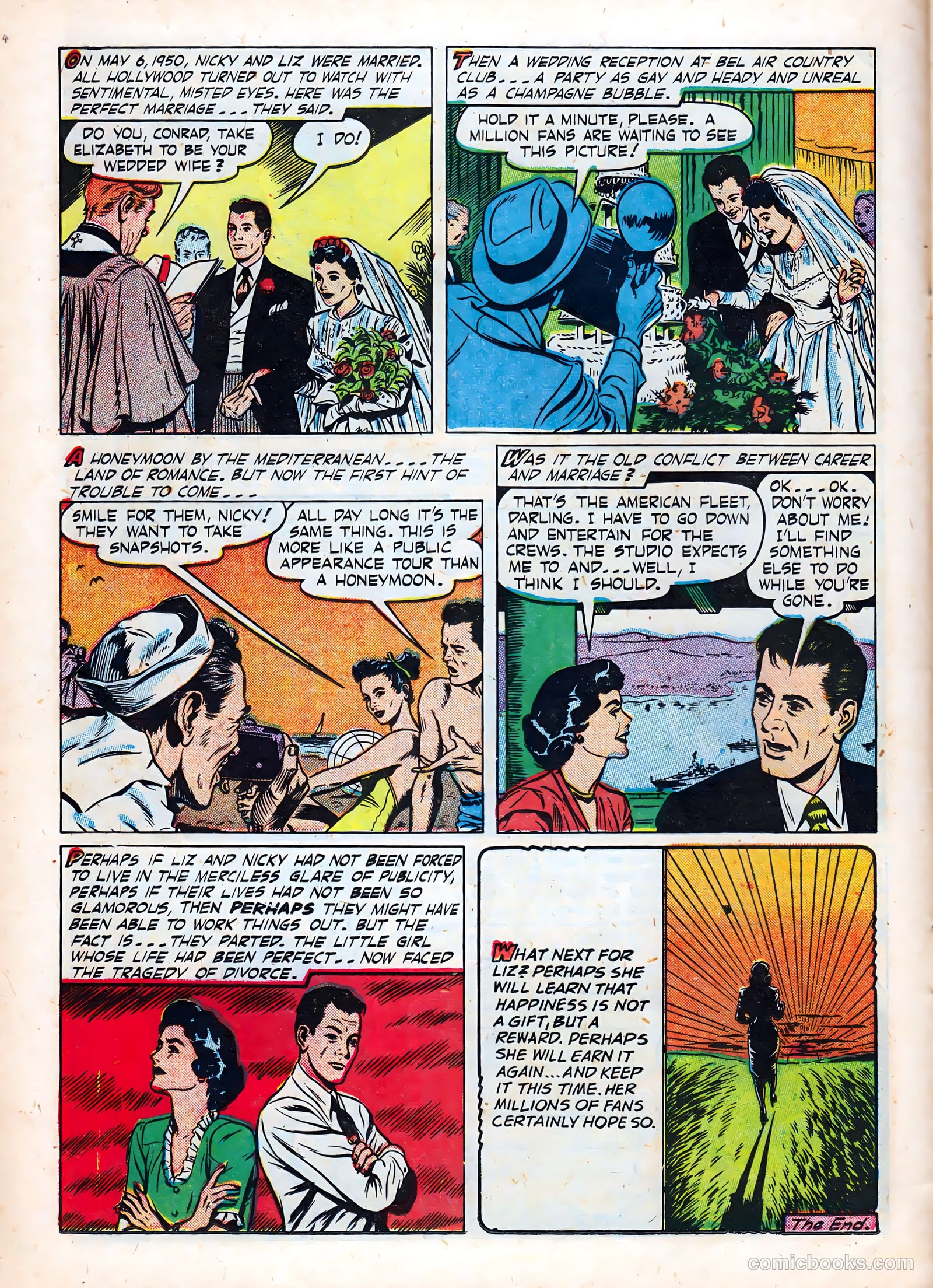 Famous Stars #5 (1951) — page 14 of 36