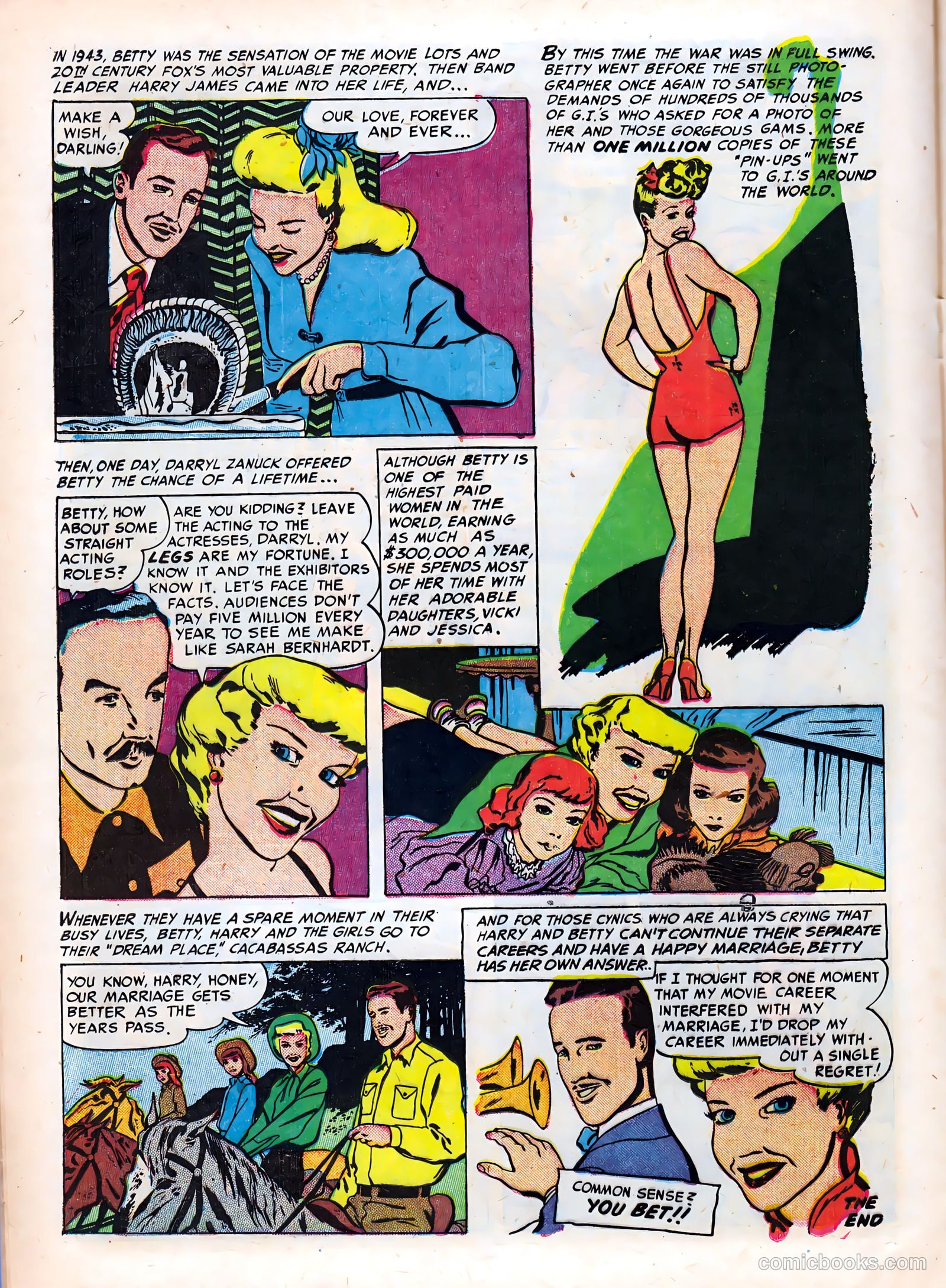 Famous Stars #5 (1951) — page 20 of 36