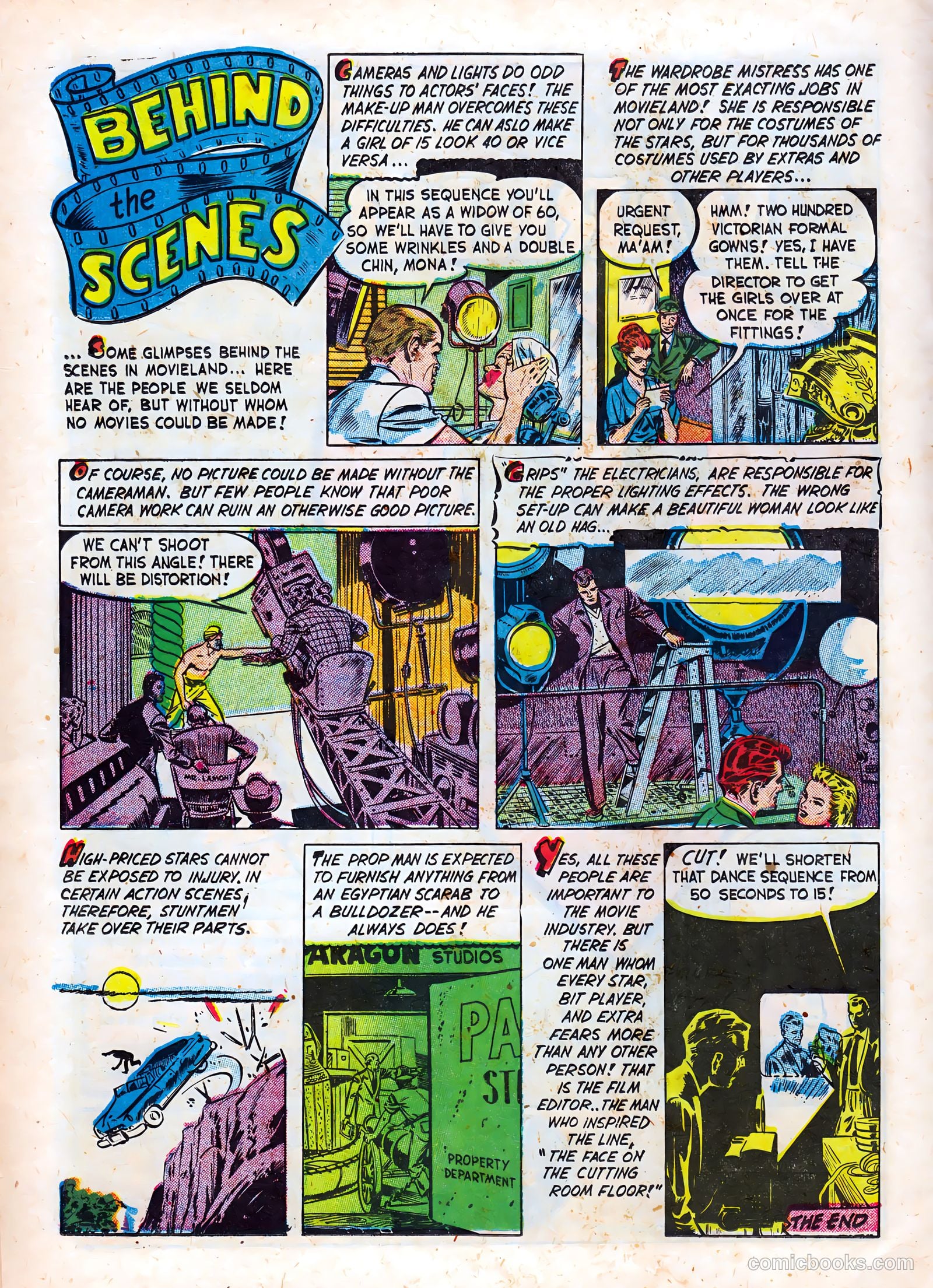 Famous Stars #5 (1951) — page 22 of 36