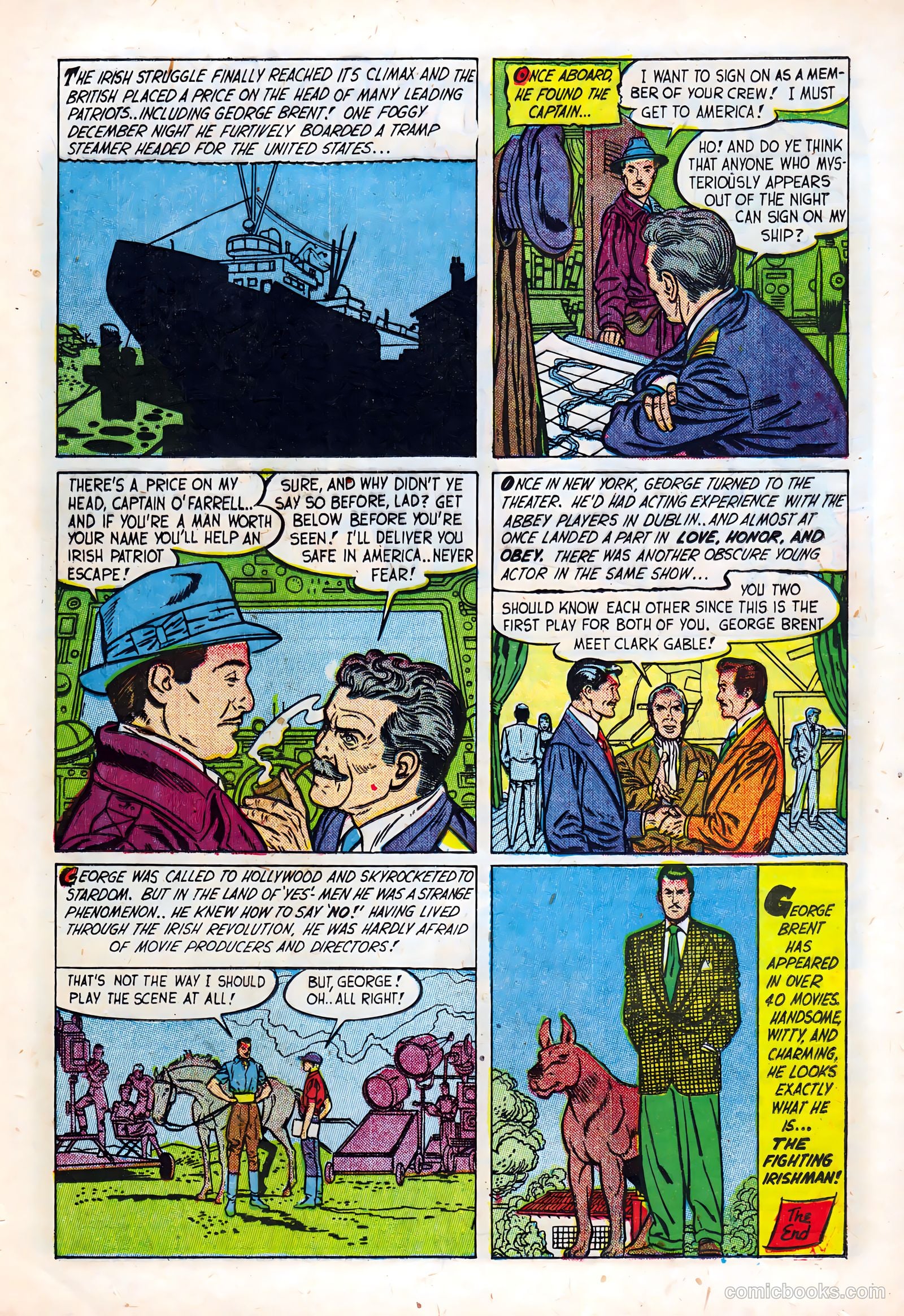 Famous Stars #5 (1951) — page 25 of 36