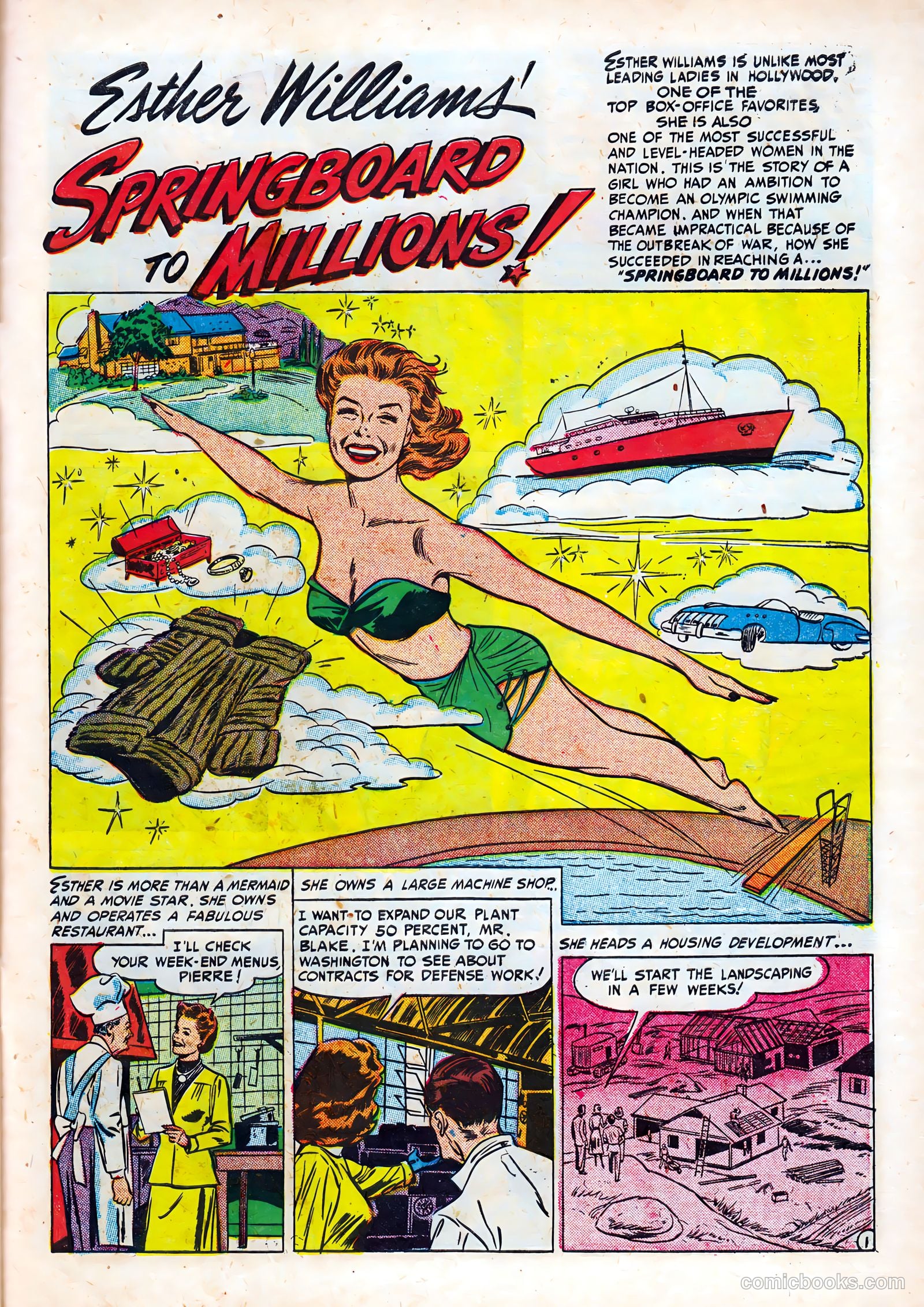 Famous Stars #5 (1951) — page 27 of 36