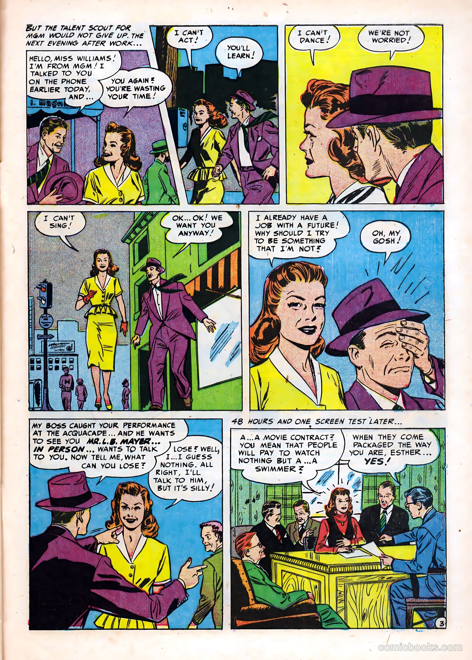 Famous Stars #5 (1951) — page 29 of 36