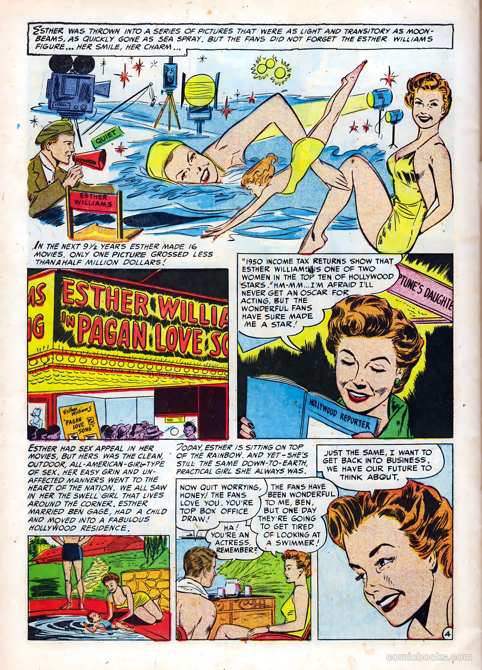Famous Stars #5 (1951) — page 30 of 36