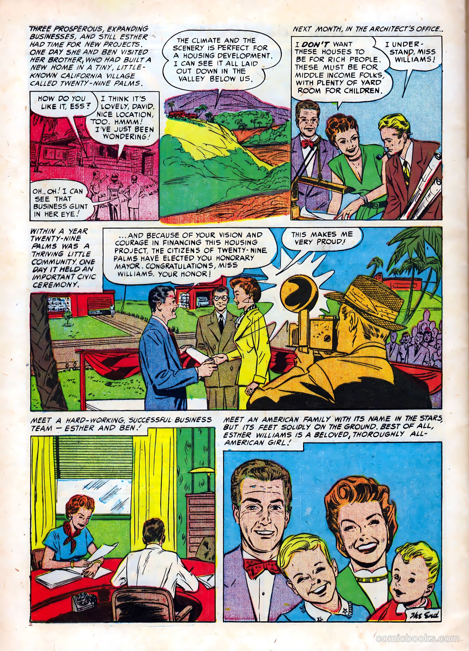 Famous Stars #5 (1951) — page 32 of 36