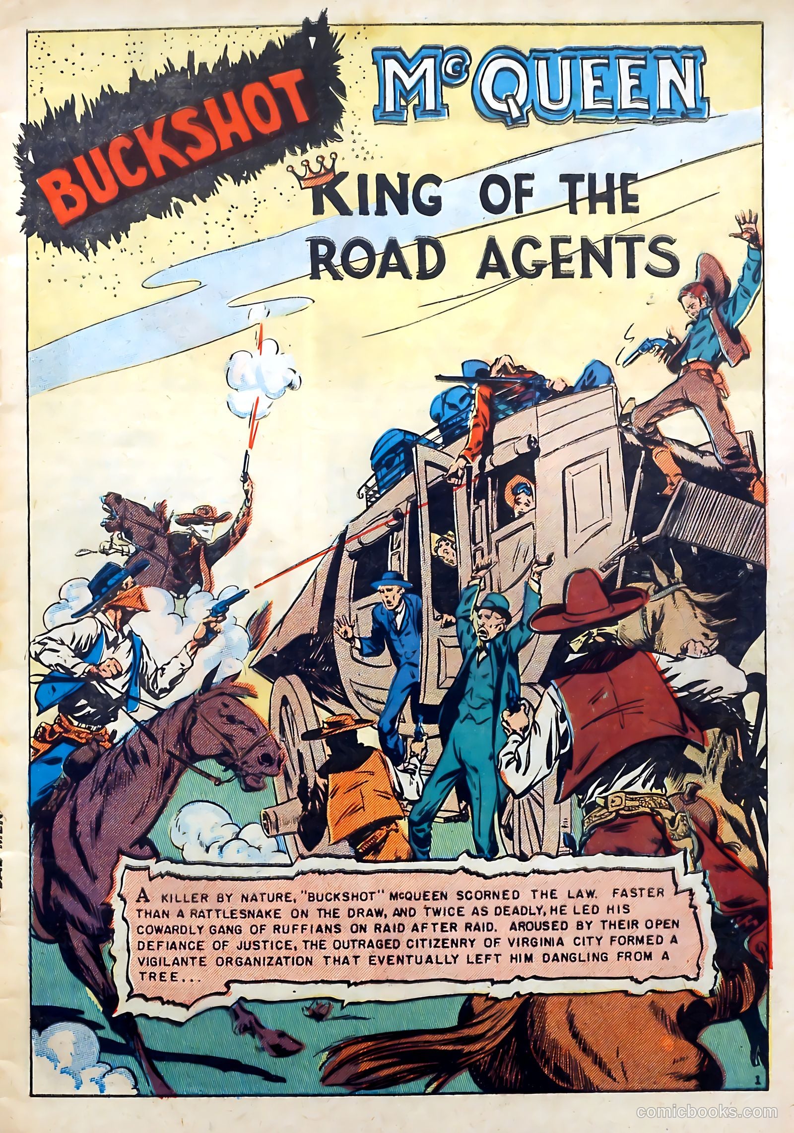 Famous Western Badmen #13 (1952) — page 3 of 36