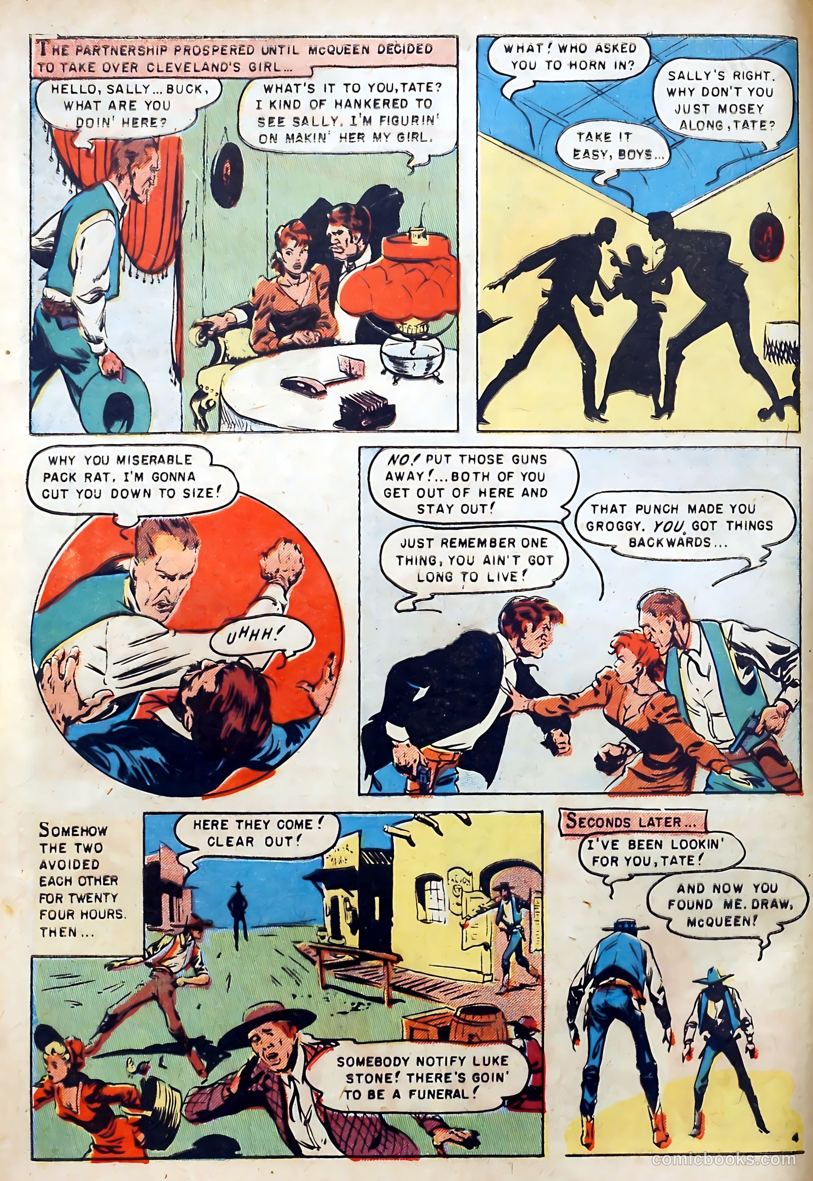 Famous Western Badmen #13 (1952) — page 6 of 36