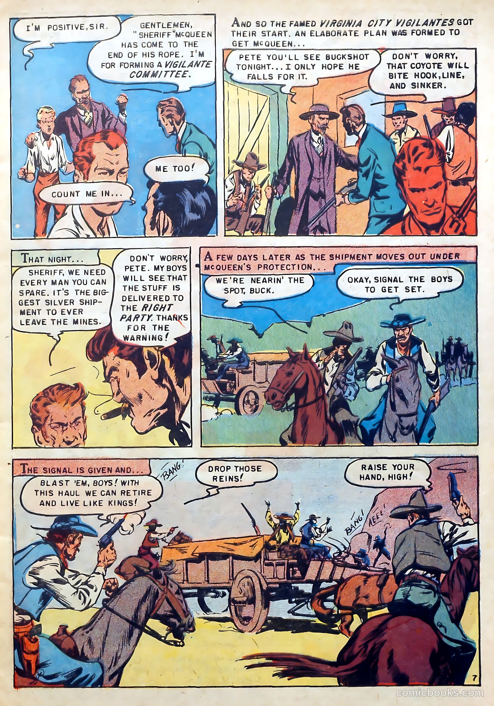 Famous Western Badmen #13 (1952) — page 9 of 36