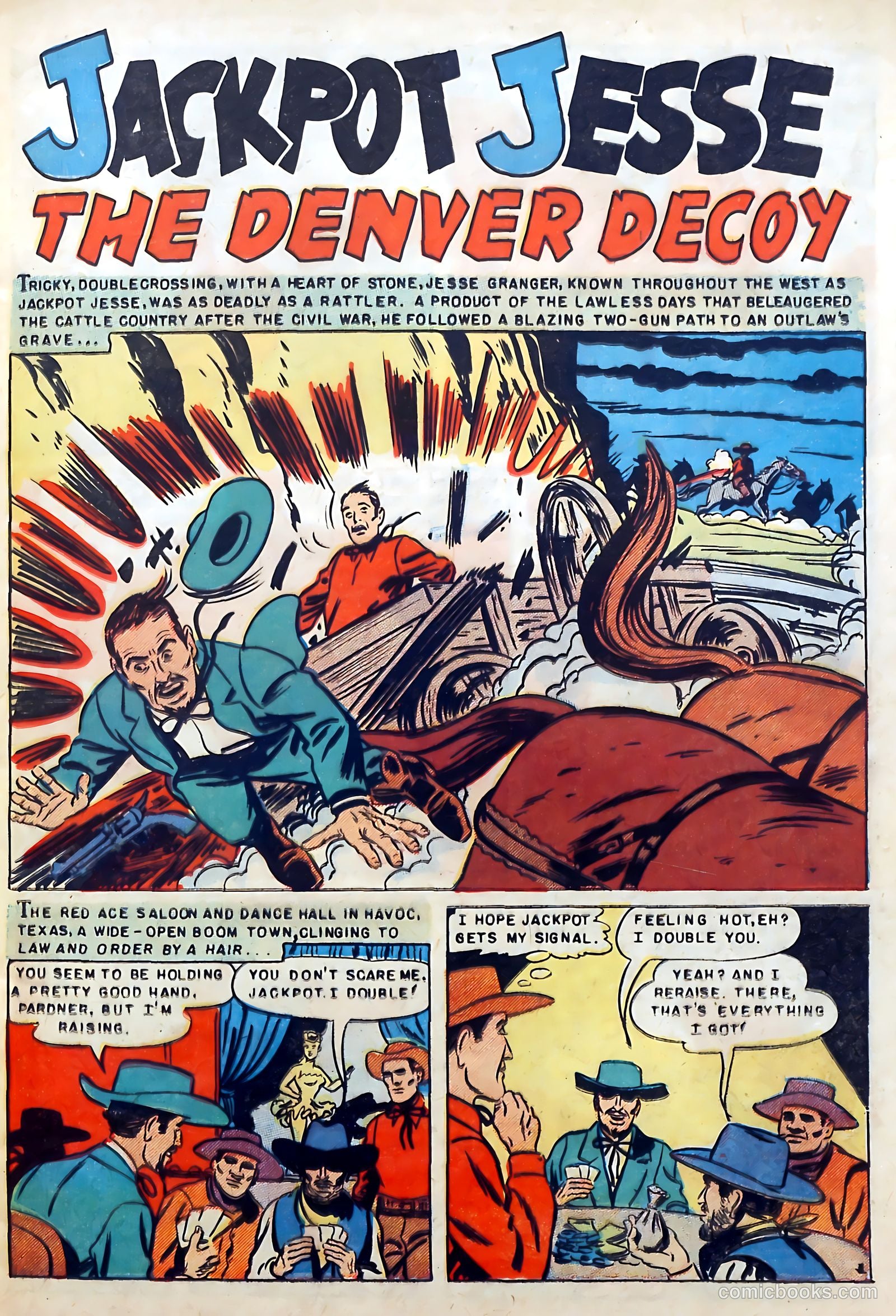 Famous Western Badmen #13 (1952) — page 11 of 36