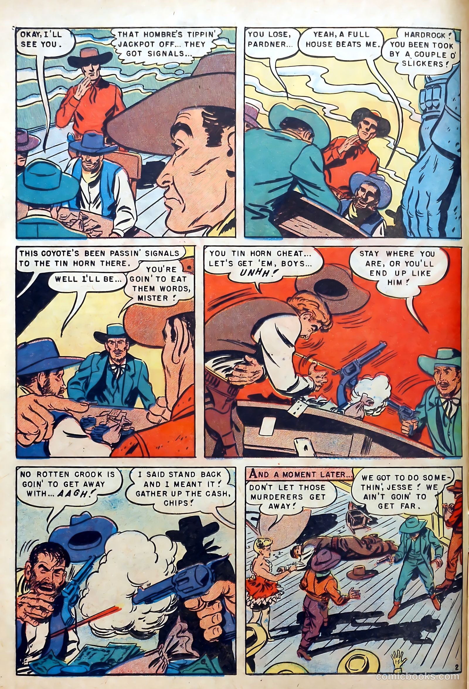 Famous Western Badmen #13 (1952) — page 12 of 36