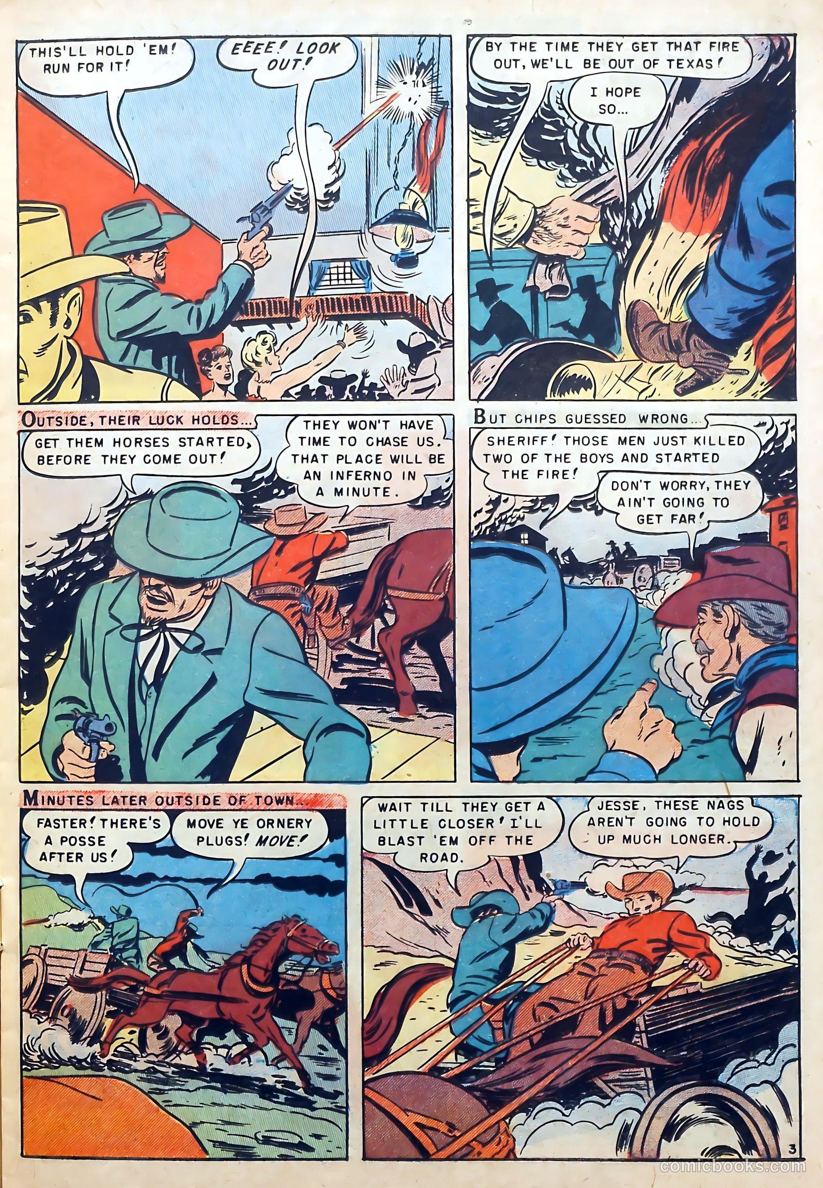 Famous Western Badmen #13 (1952) — page 13 of 36