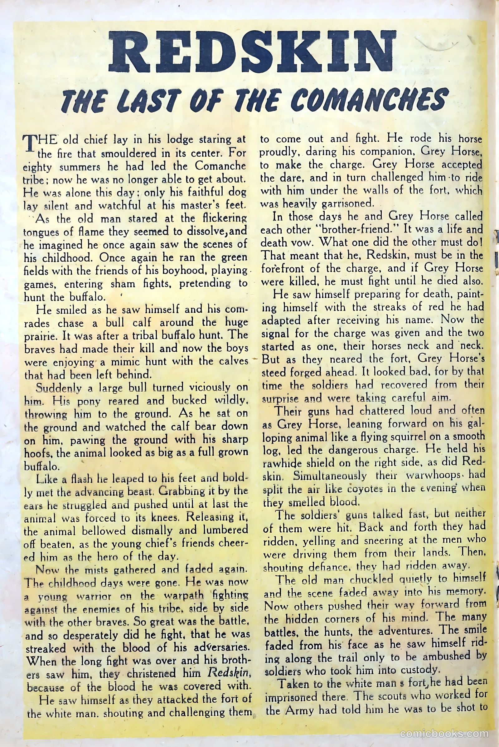Famous Western Badmen #13 (1952) — page 18 of 36