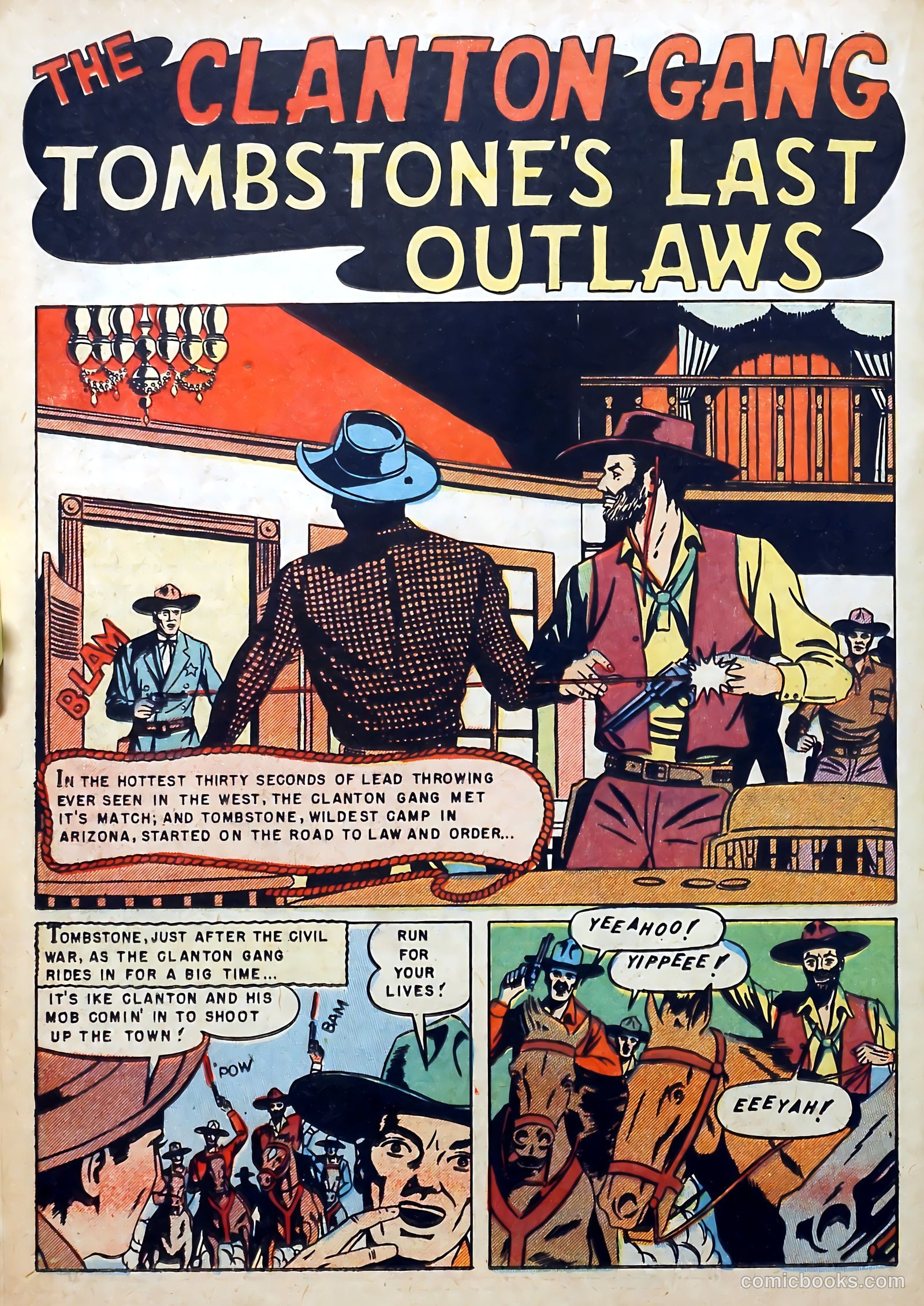 Famous Western Badmen #13 (1952) — page 20 of 36