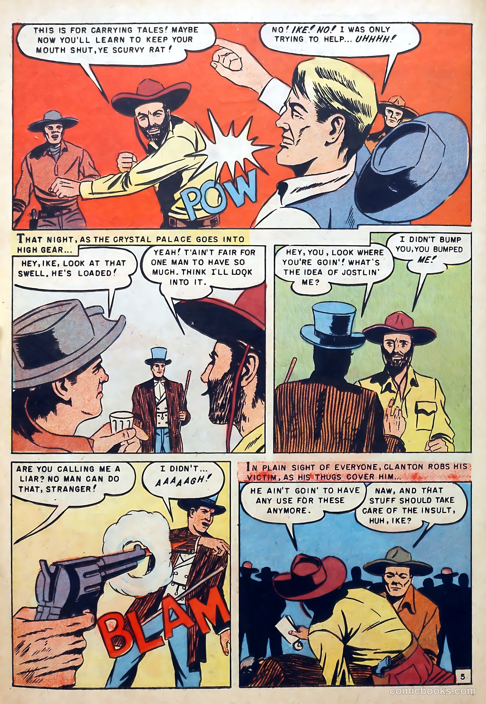 Famous Western Badmen #13 (1952) — page 24 of 36