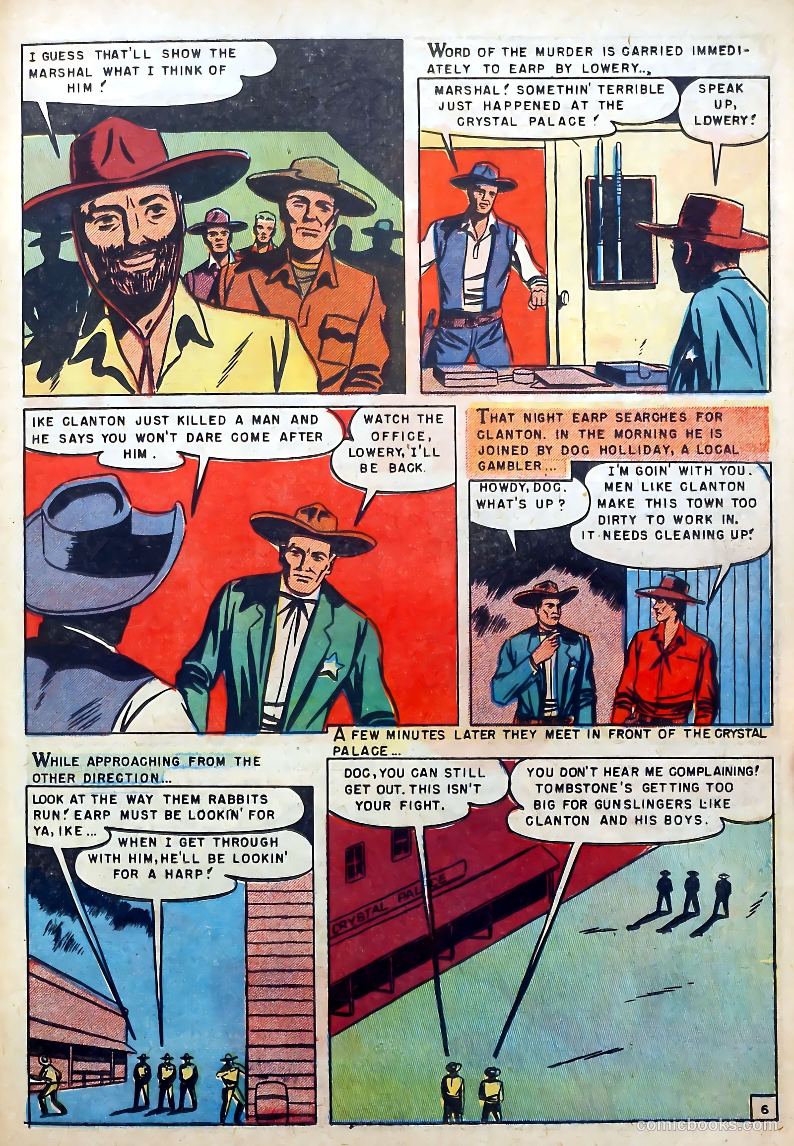 Famous Western Badmen #13 (1952) — page 25 of 36