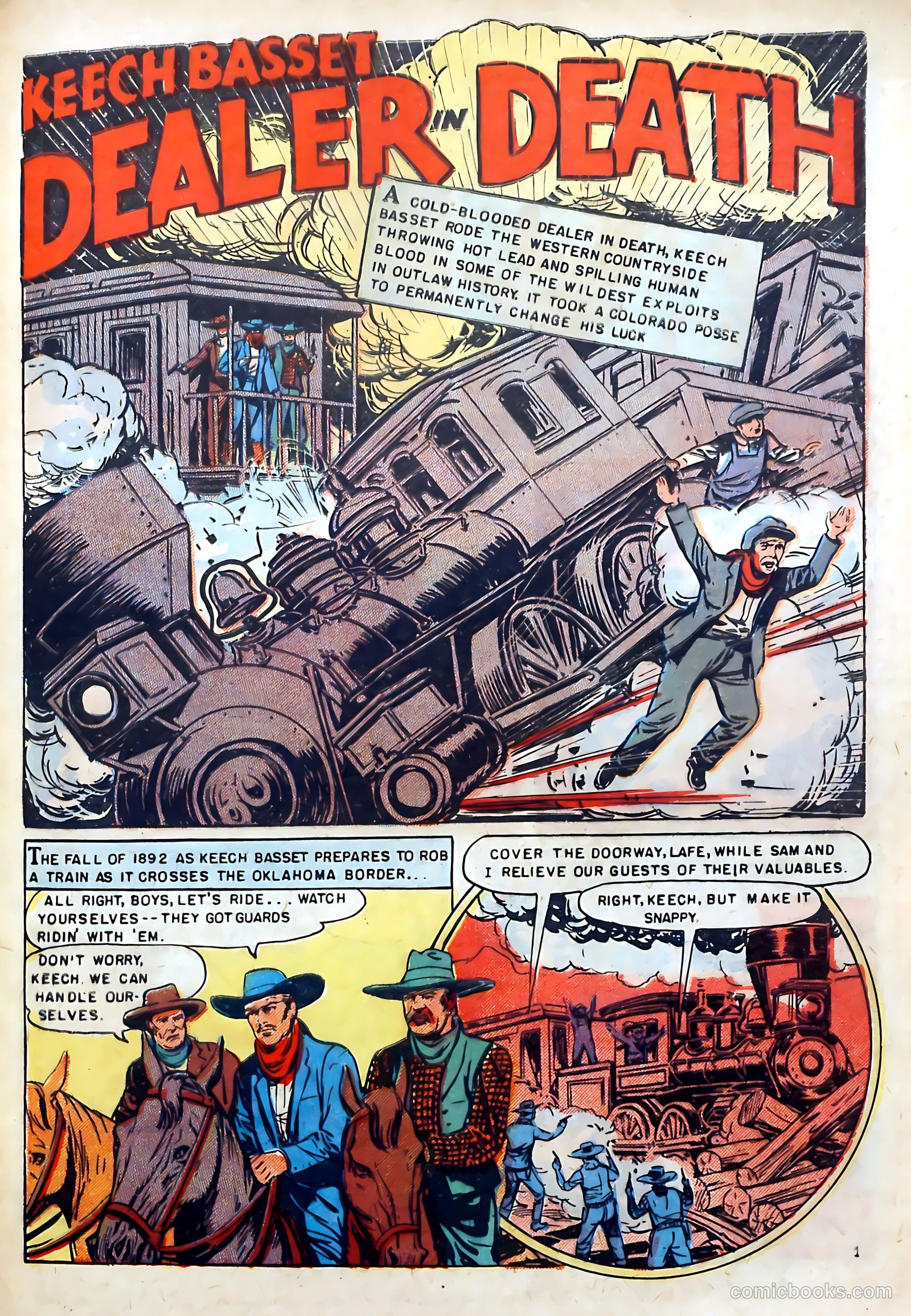 Famous Western Badmen #13 (1952) — page 27 of 36