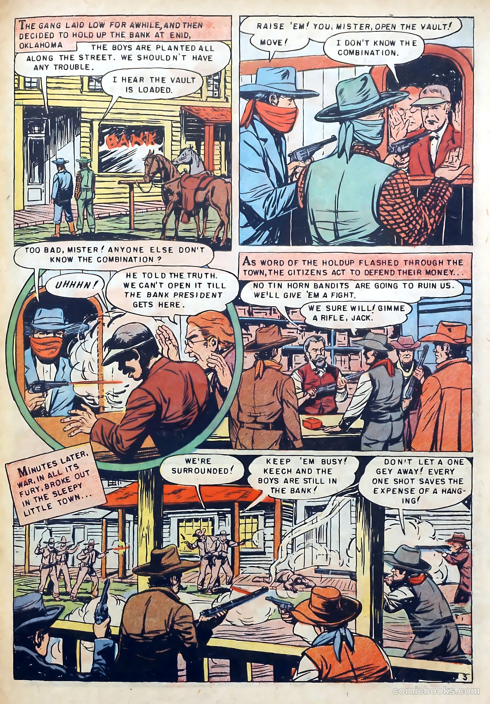 Famous Western Badmen #13 (1952) — page 29 of 36