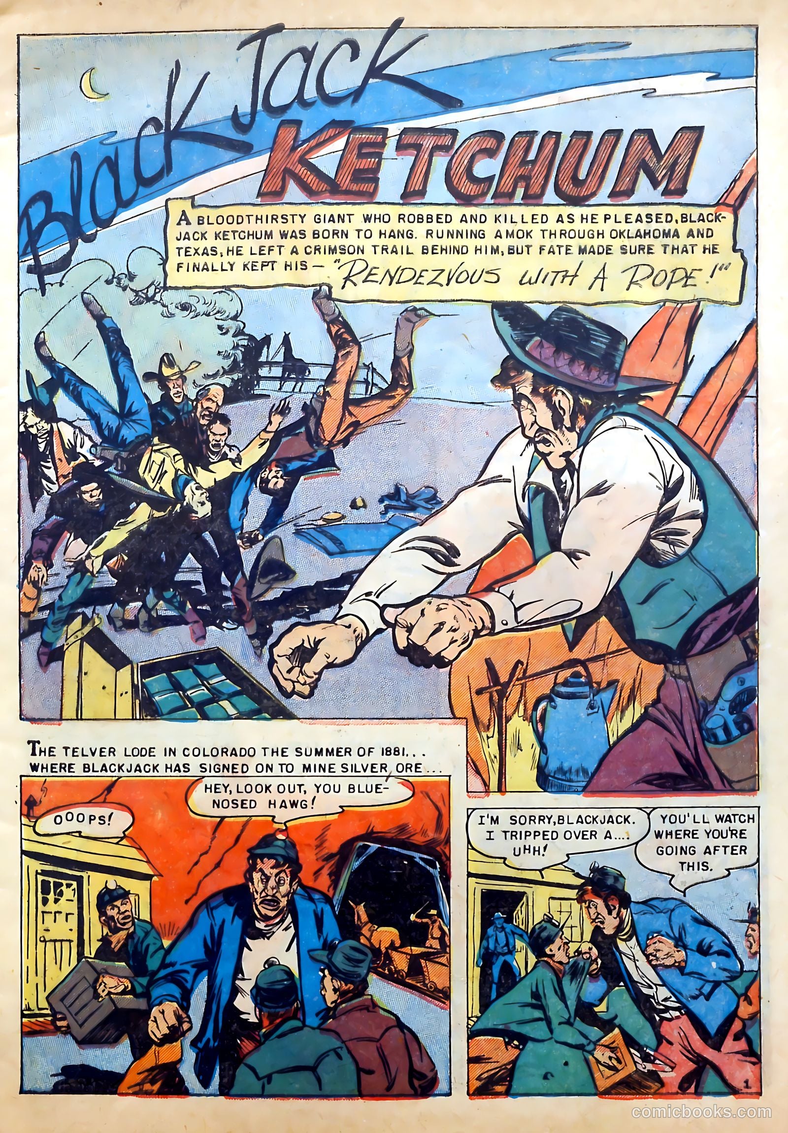 Famous Western Badmen #15 (1953) — page 3 of 36