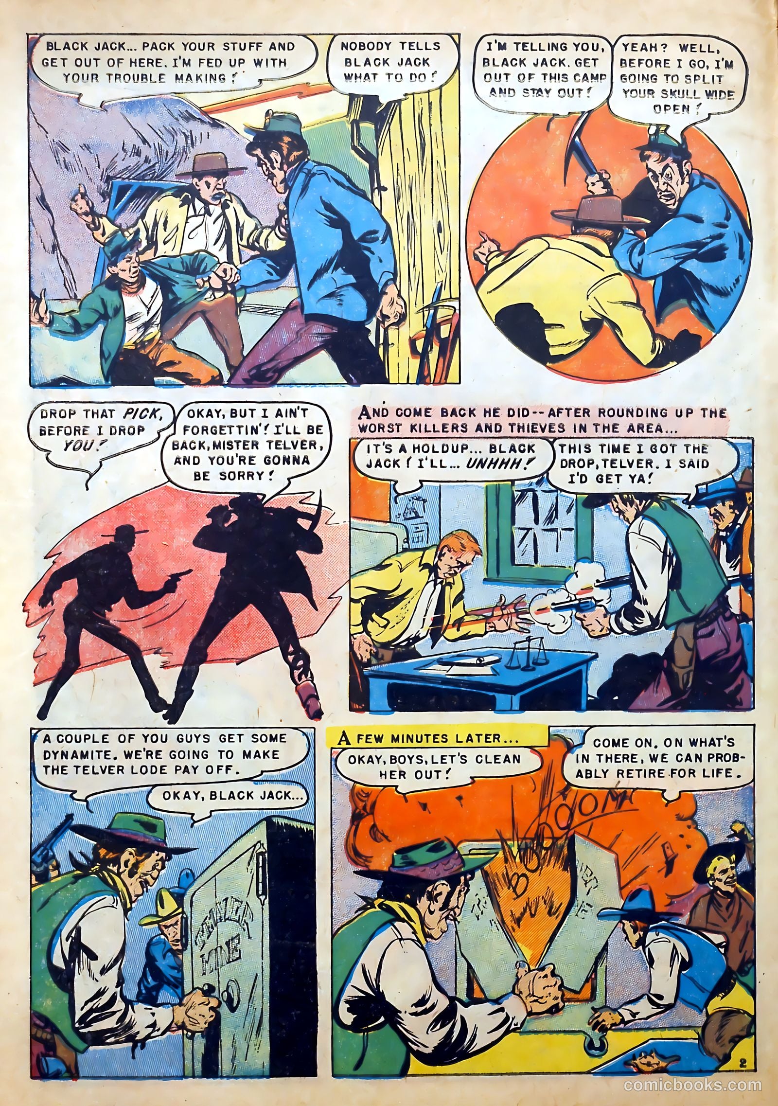 Famous Western Badmen #15 (1953) — page 4 of 36