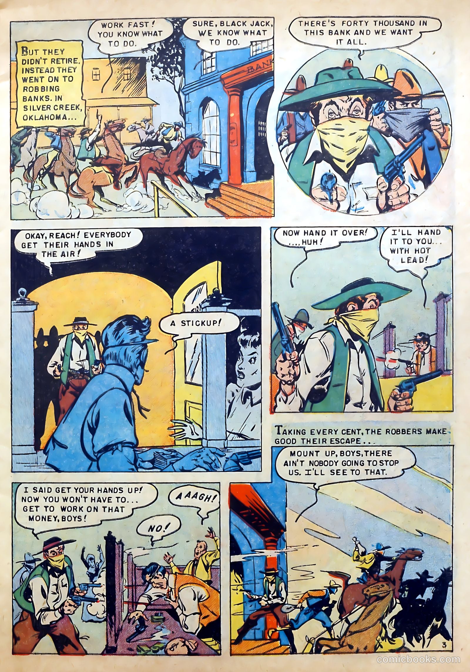 Famous Western Badmen #15 (1953) — page 5 of 36