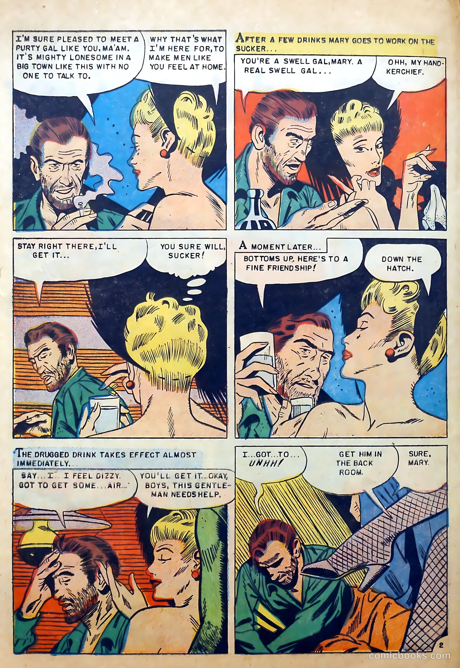 Famous Western Badmen #15 (1953) — page 12 of 36