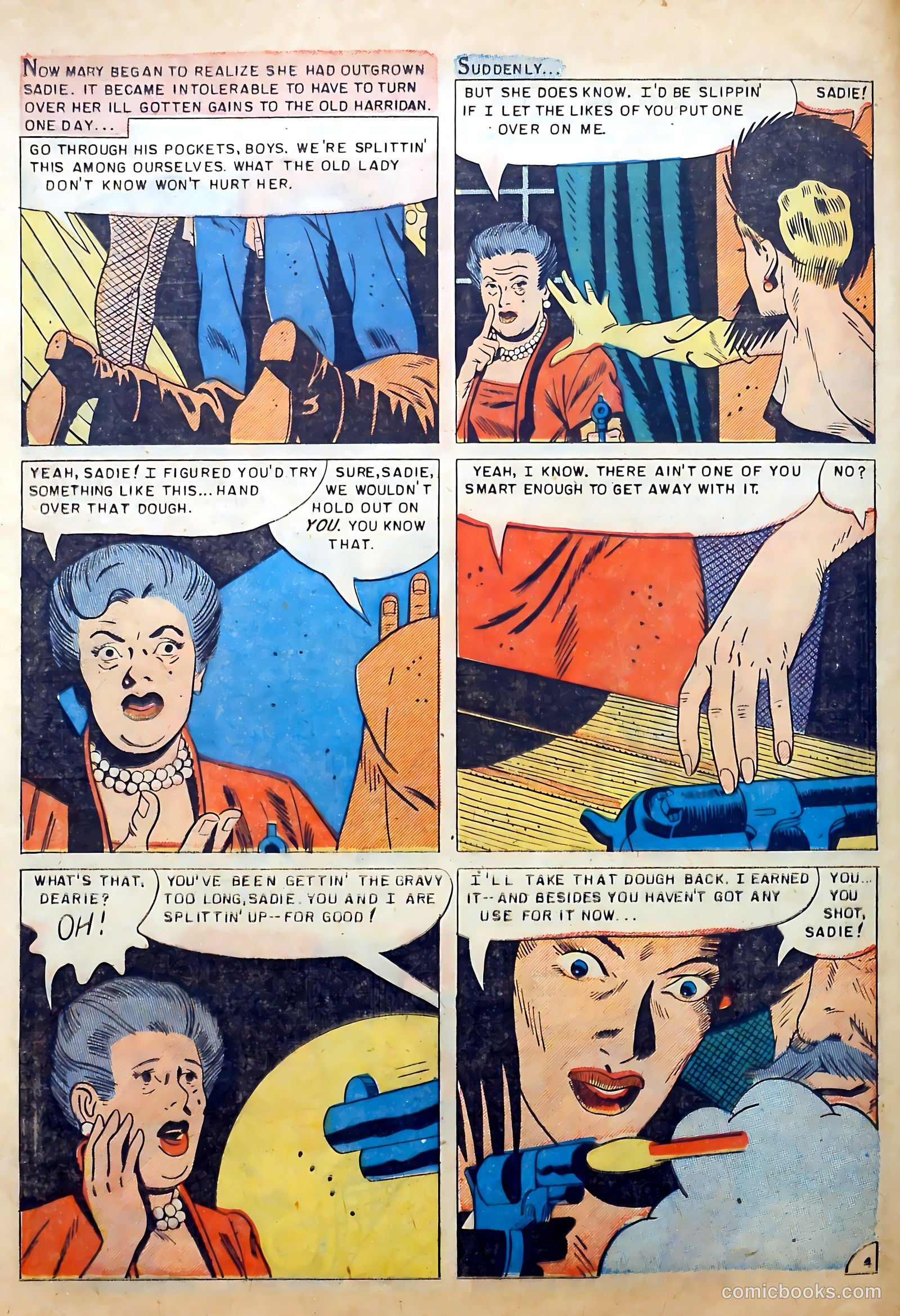 Famous Western Badmen #15 (1953) — page 14 of 36
