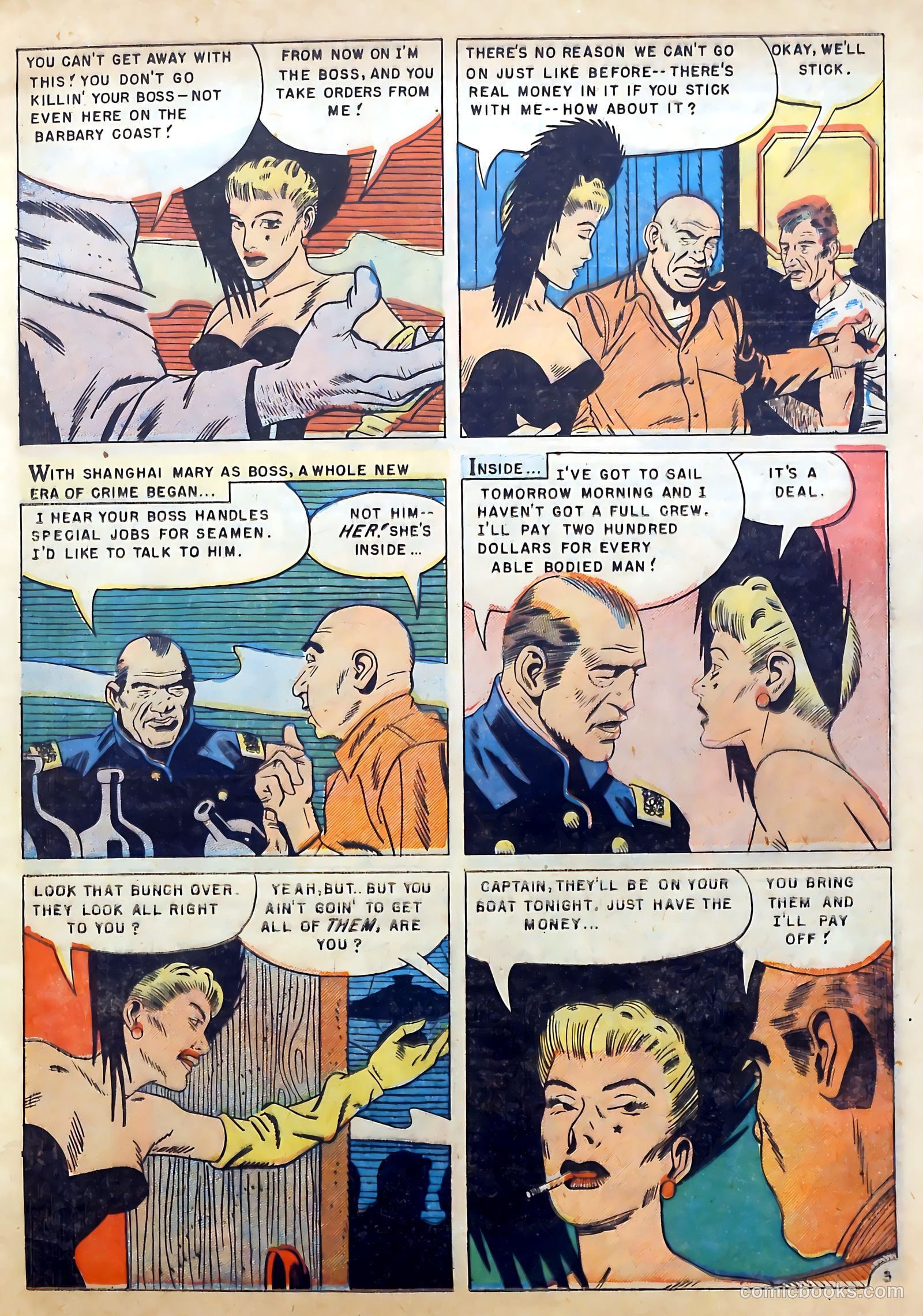 Famous Western Badmen #15 (1953) — page 15 of 36