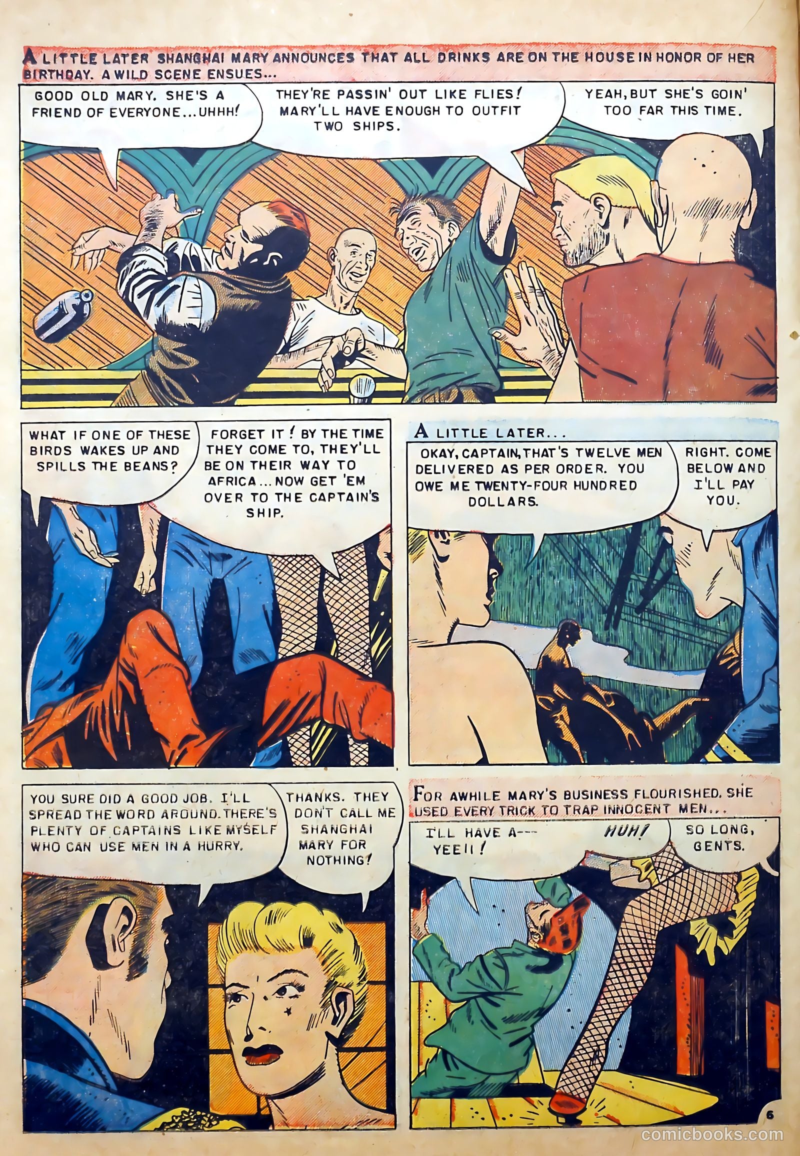 Famous Western Badmen #15 (1953) — page 16 of 36