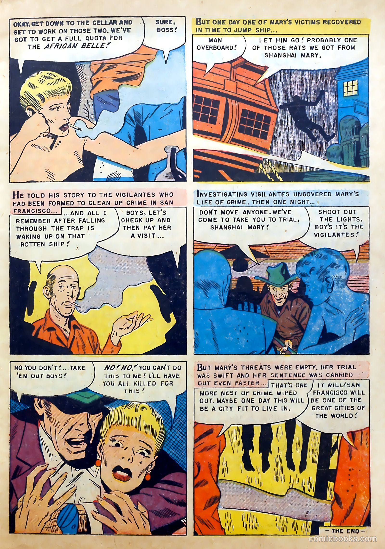 Famous Western Badmen #15 (1953) — page 17 of 36