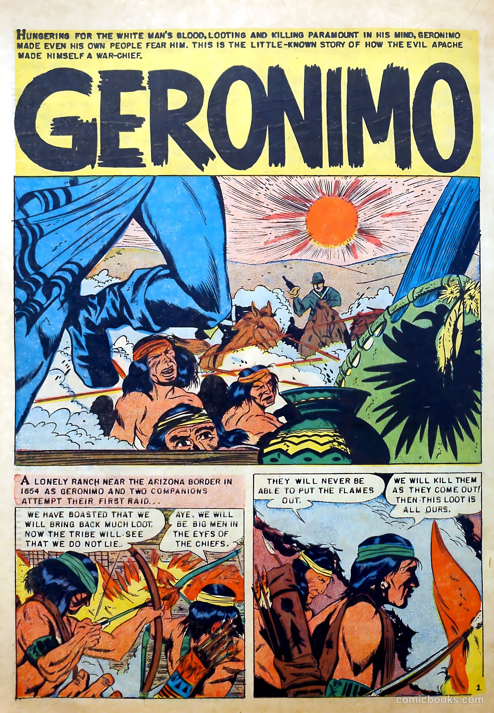 Famous Western Badmen #15 (1953) — page 20 of 36