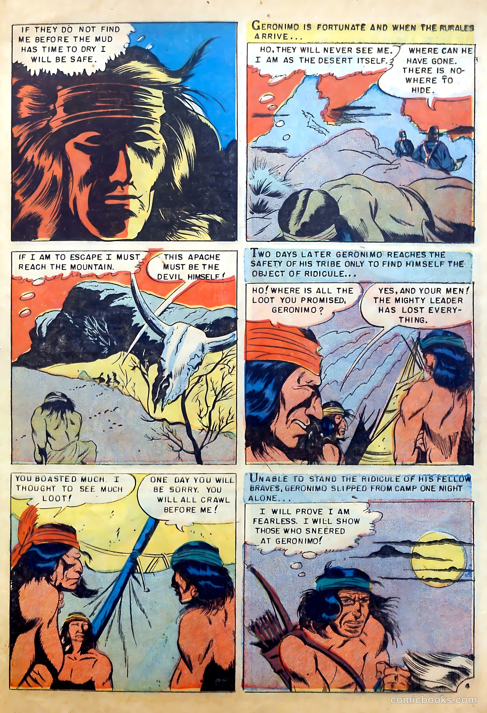 Famous Western Badmen #15 (1953) — page 23 of 36