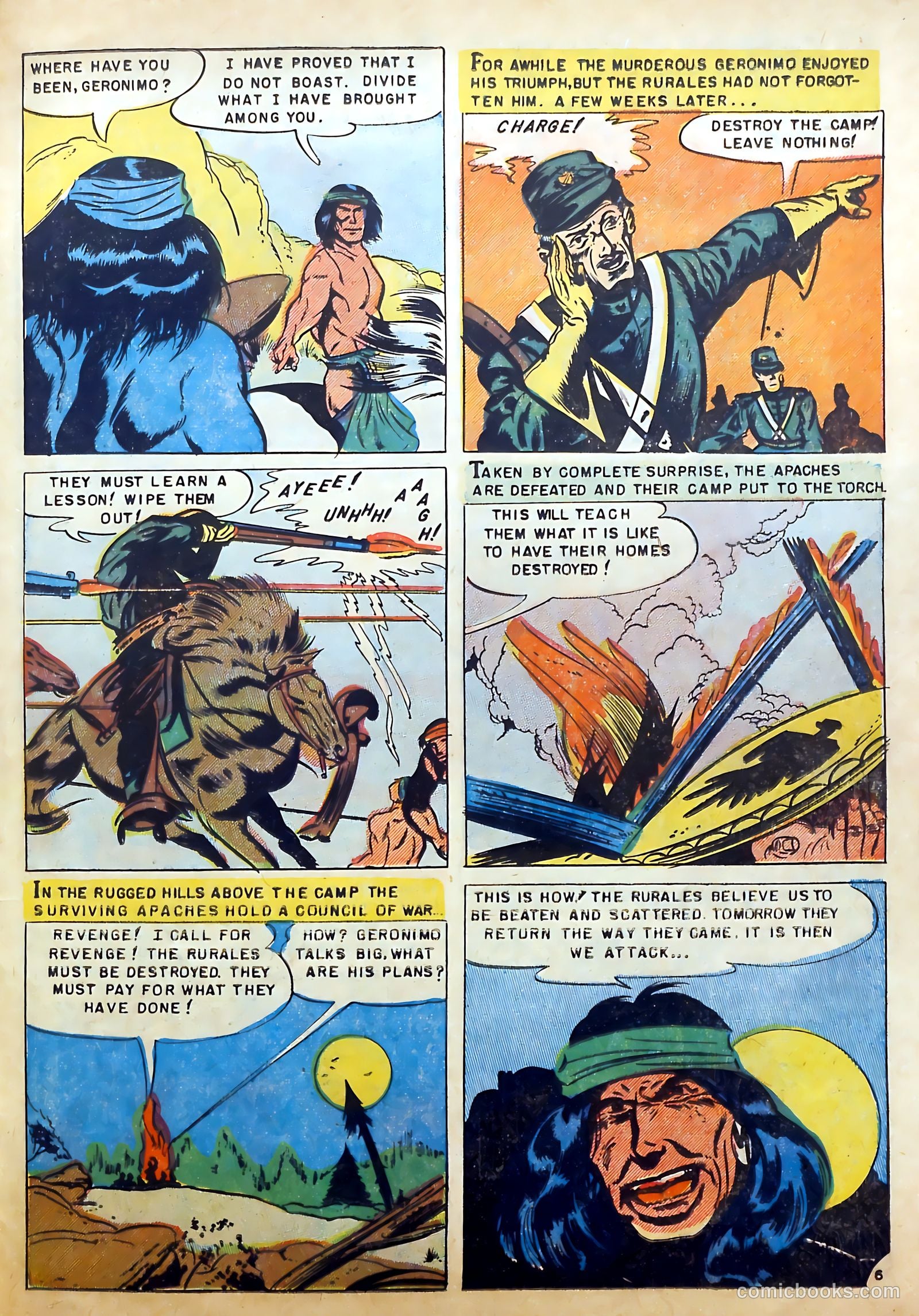 Famous Western Badmen #15 (1953) — page 25 of 36