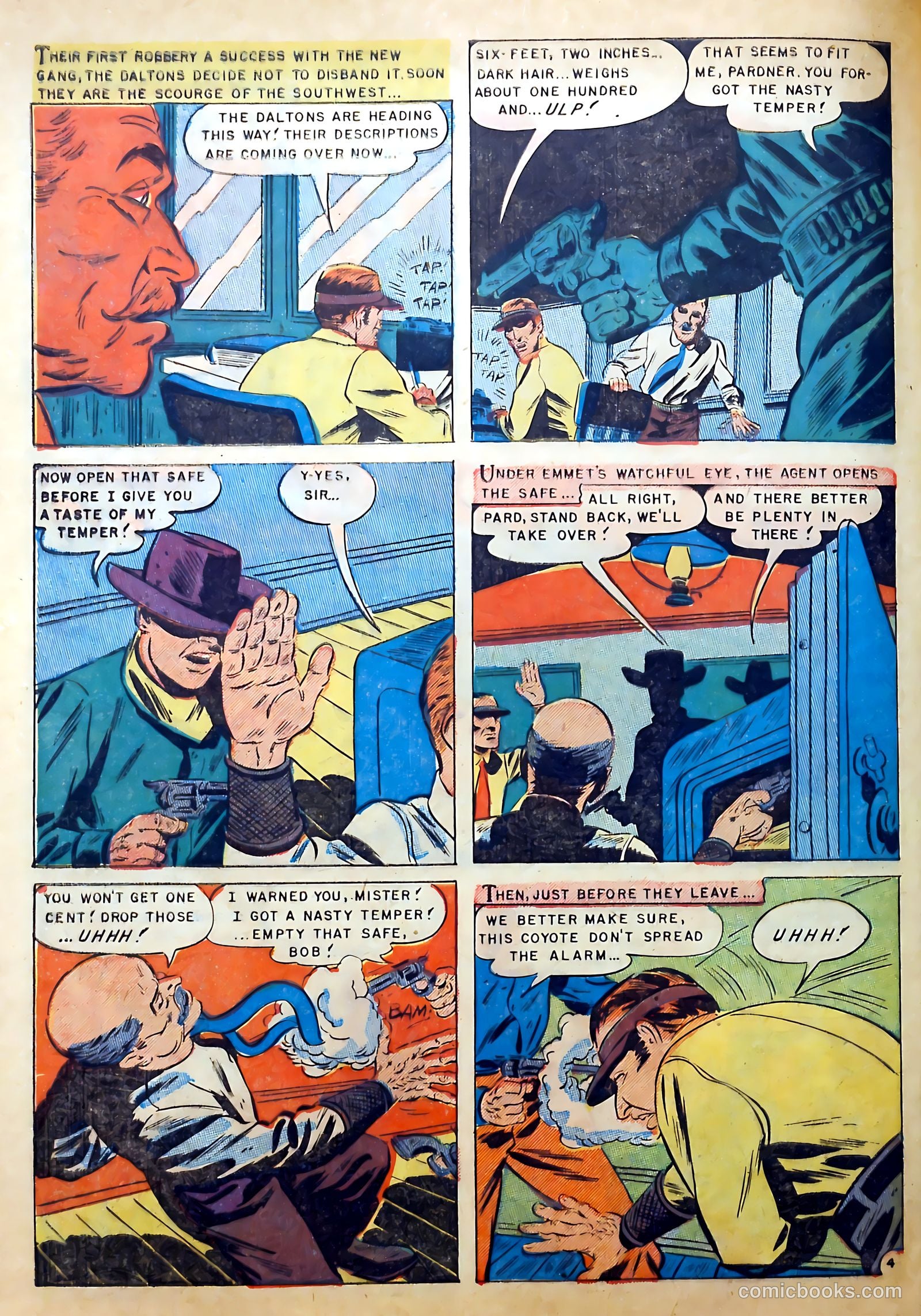 Famous Western Badmen #15 (1953) — page 30 of 36