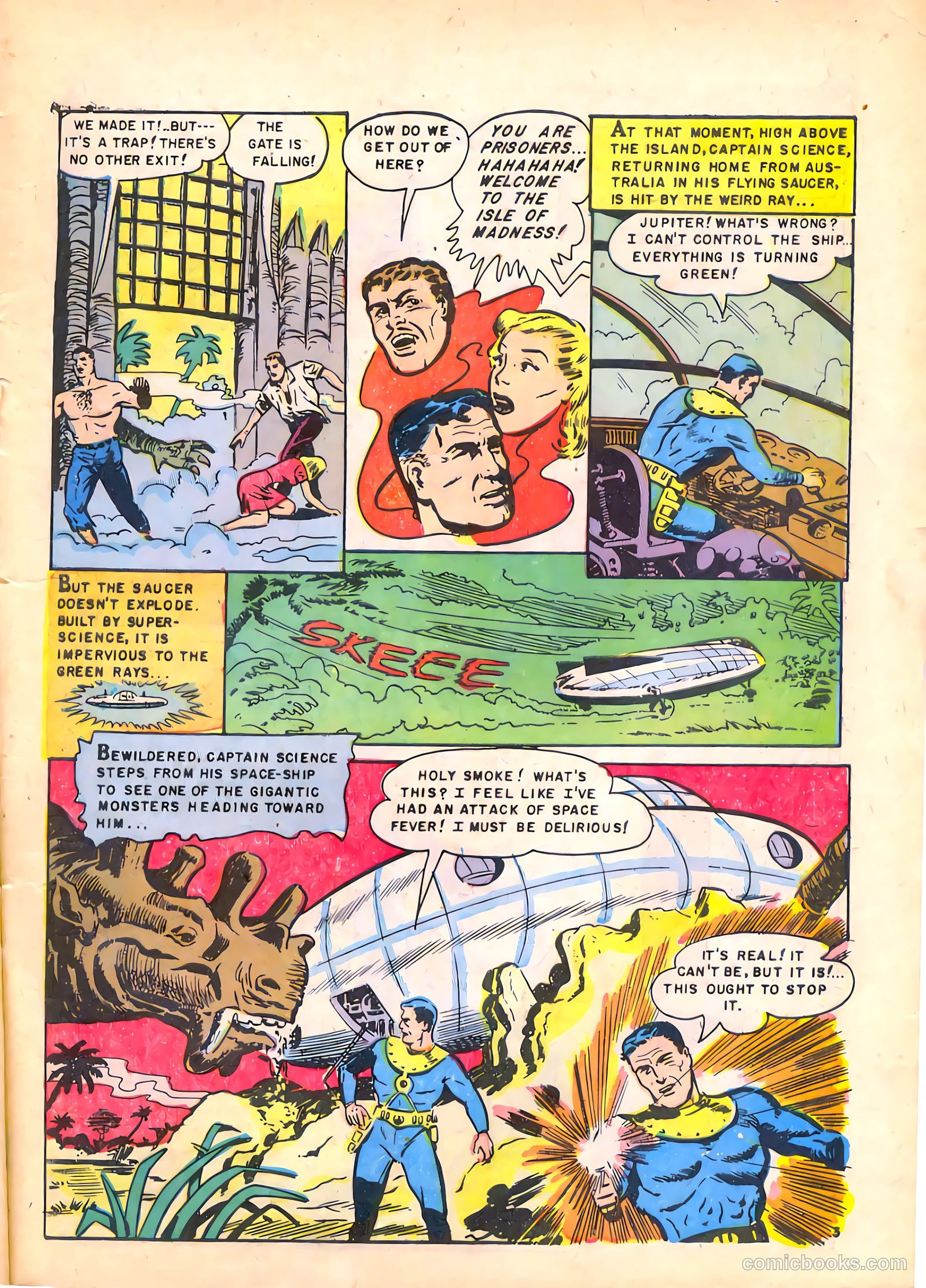 Fantastic #8 (1952) — page 5 of 36