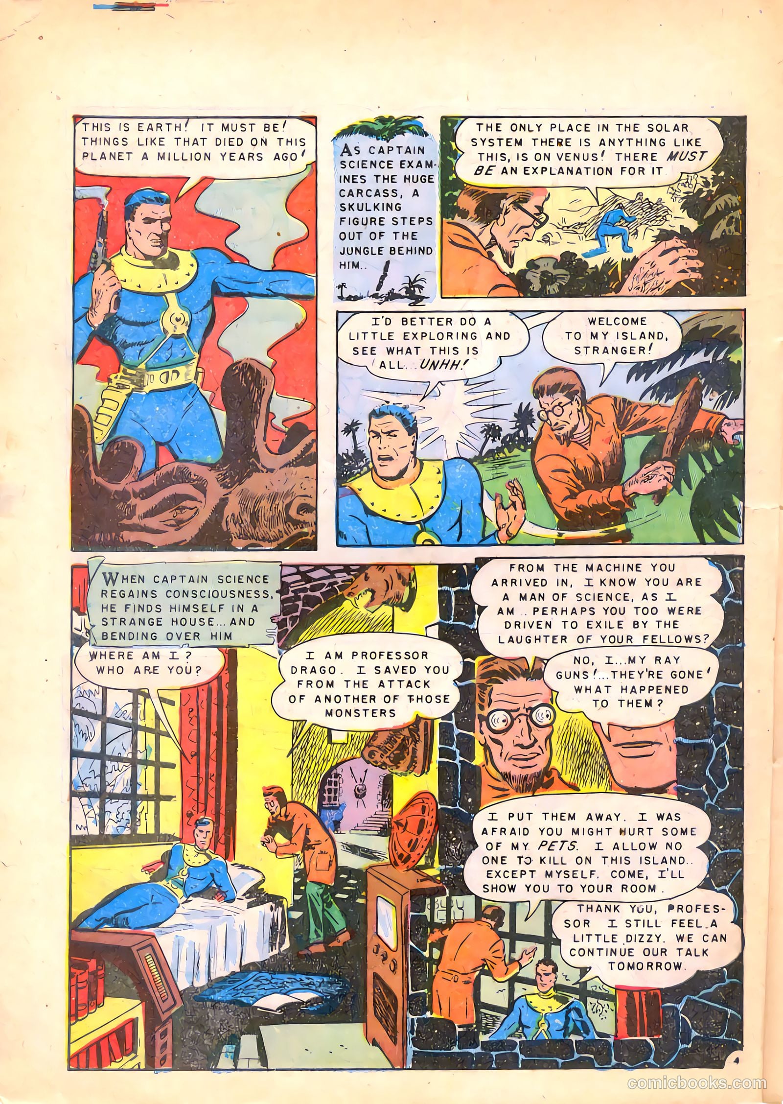 Fantastic #8 (1952) — page 6 of 36