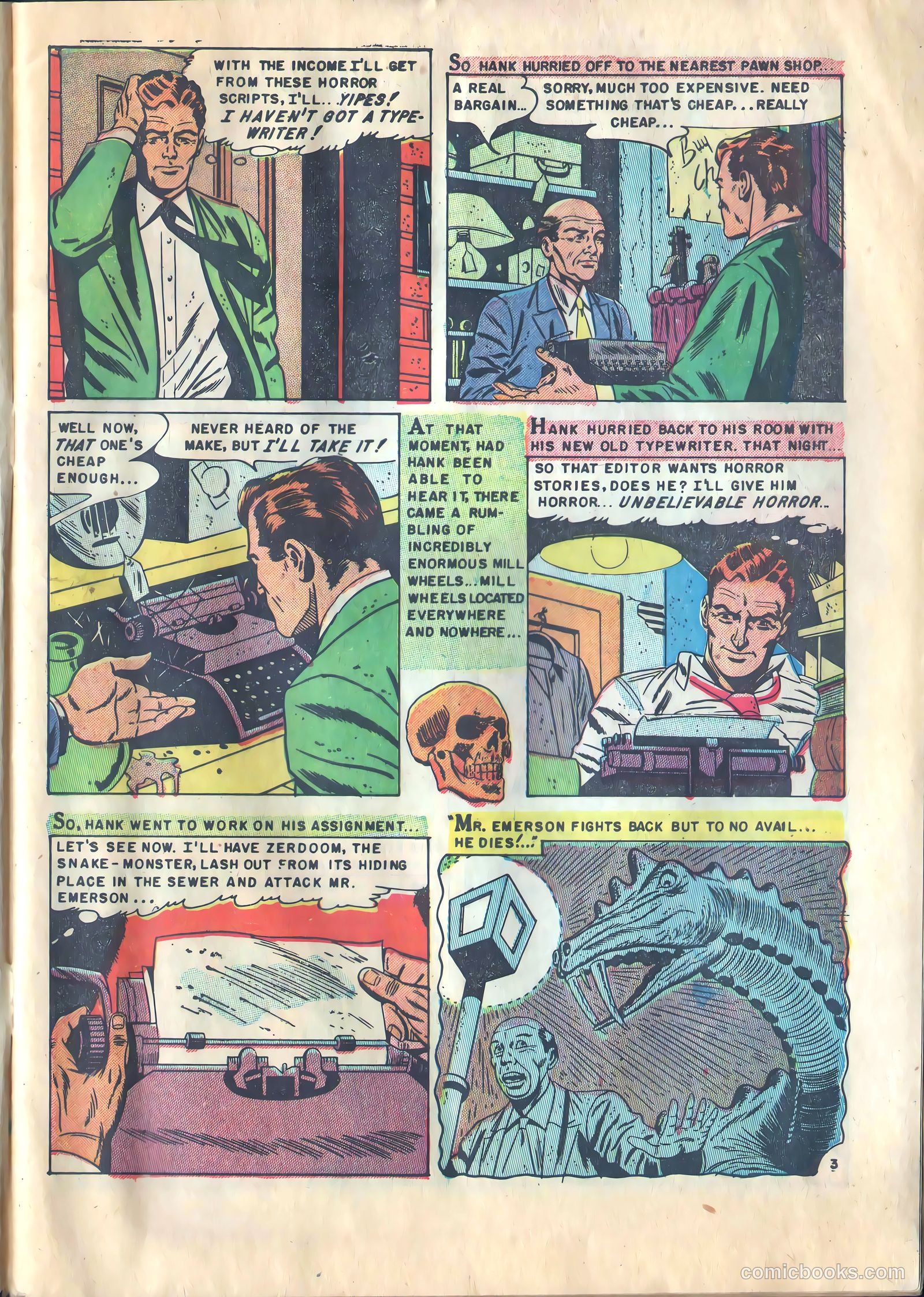 Fantastic #9 (1952) — page 5 of 37