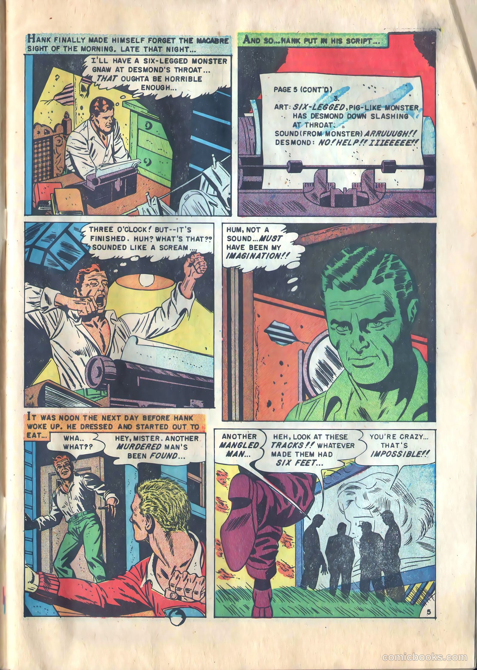 Fantastic #9 (1952) — page 7 of 37