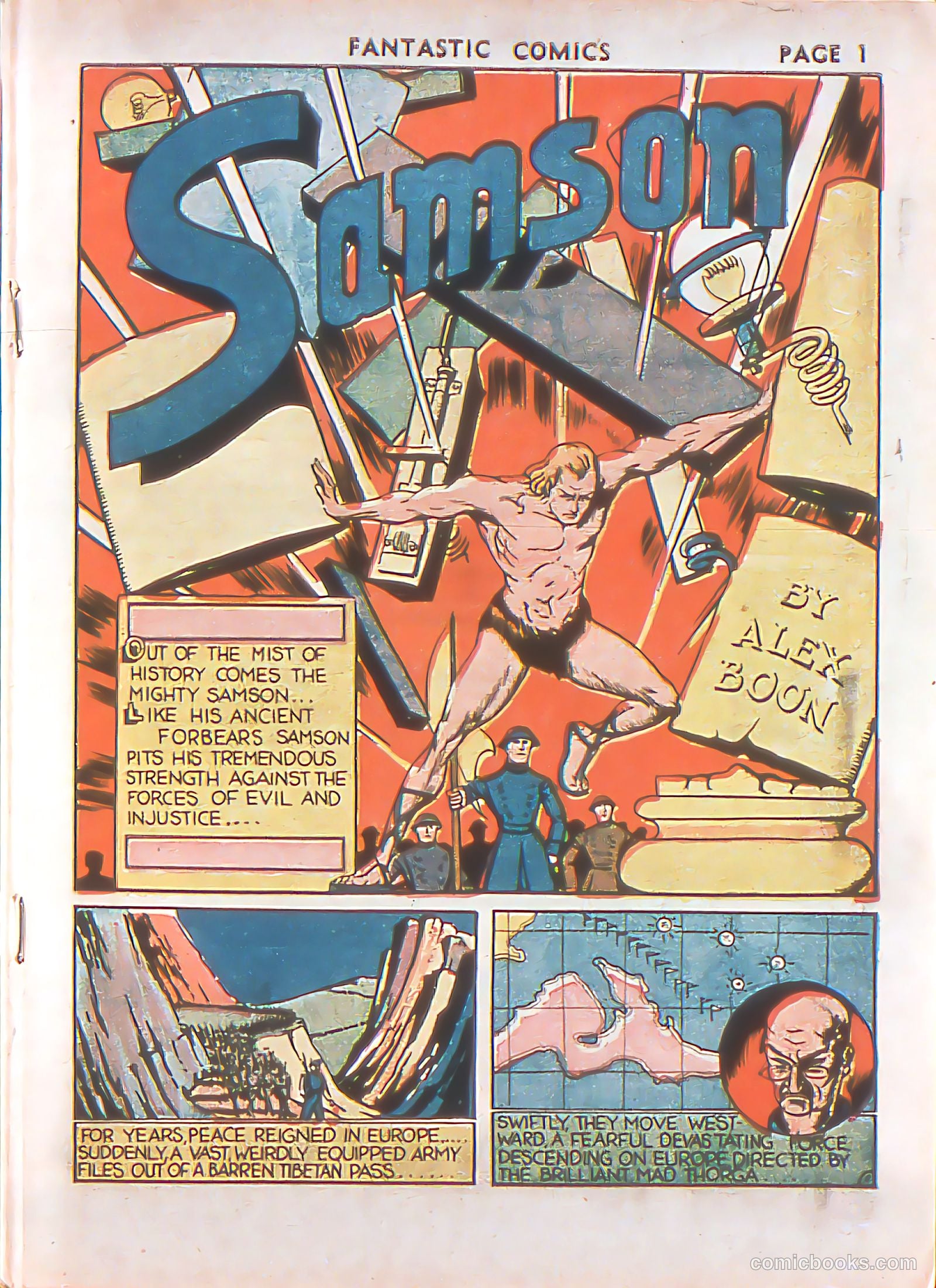 Fantastic Comics #1 (1939) — page 3 of 68
