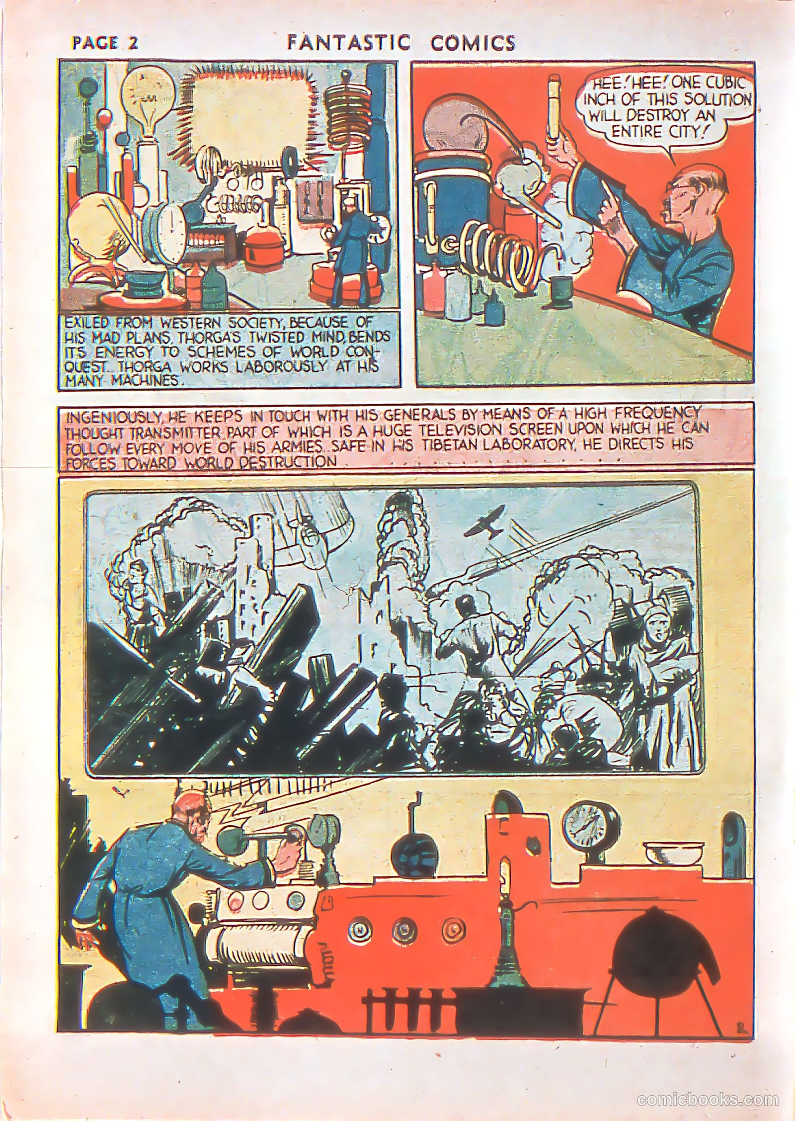 Fantastic Comics #1 (1939) — page 4 of 68